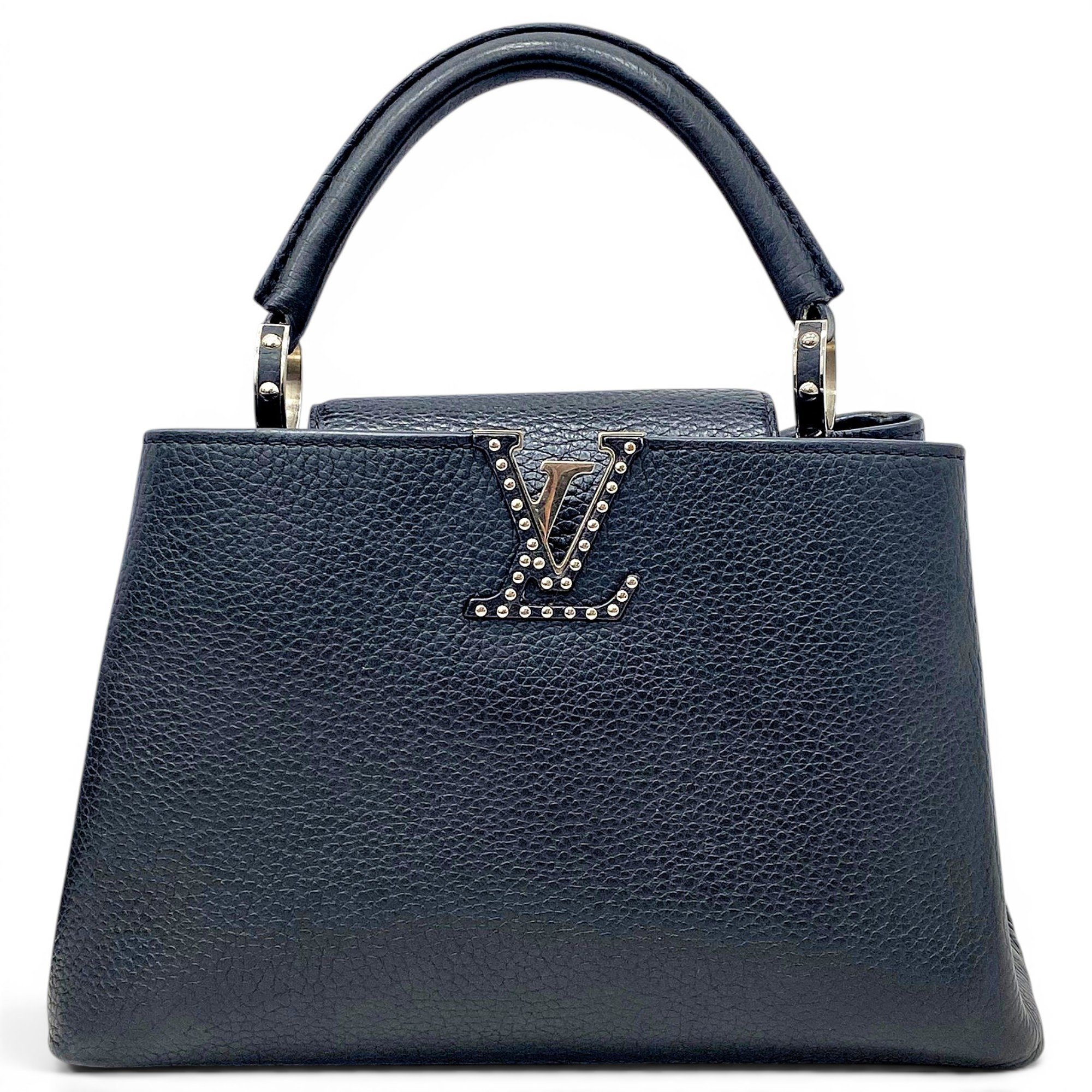 Capucines leather handbag