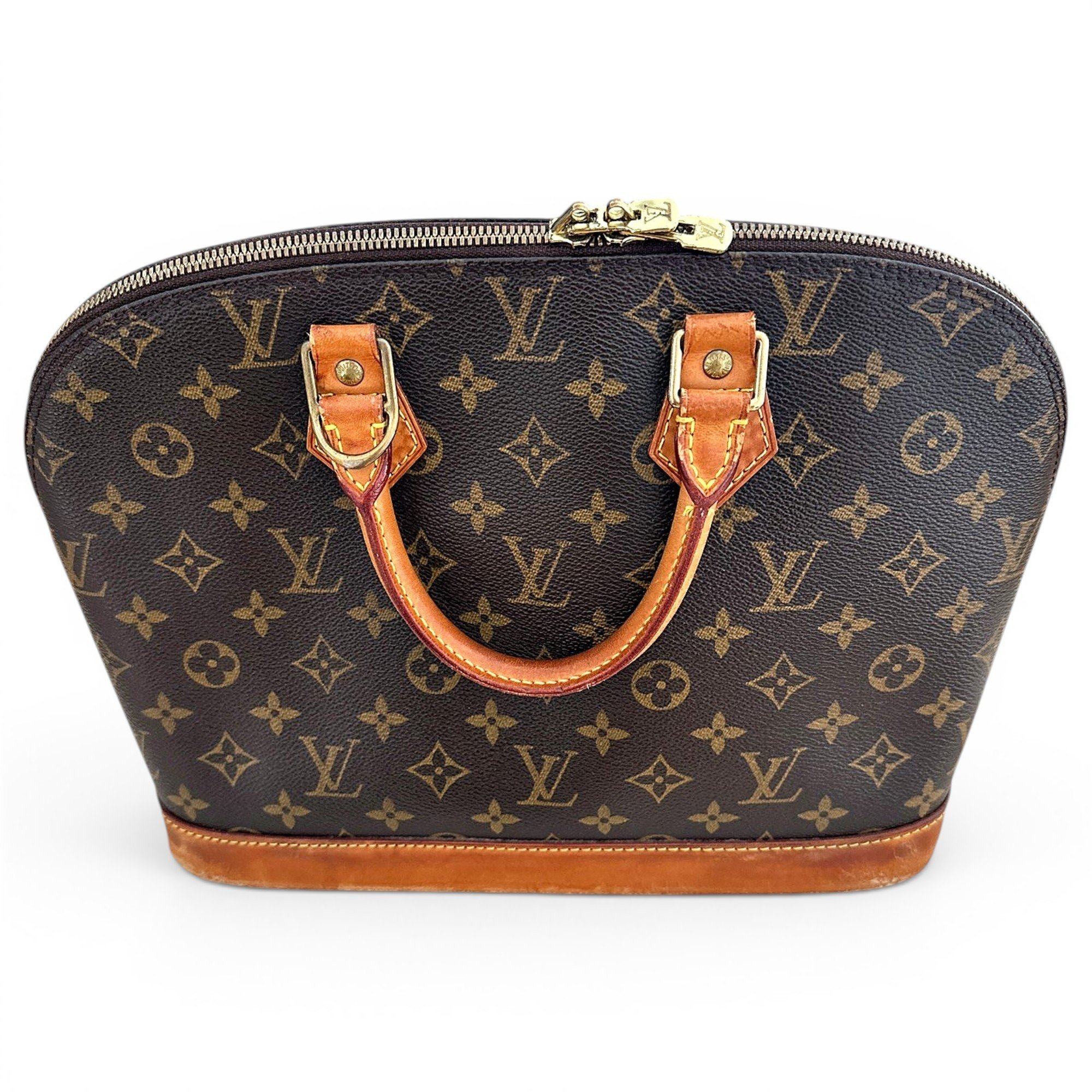 Alma leather handbag