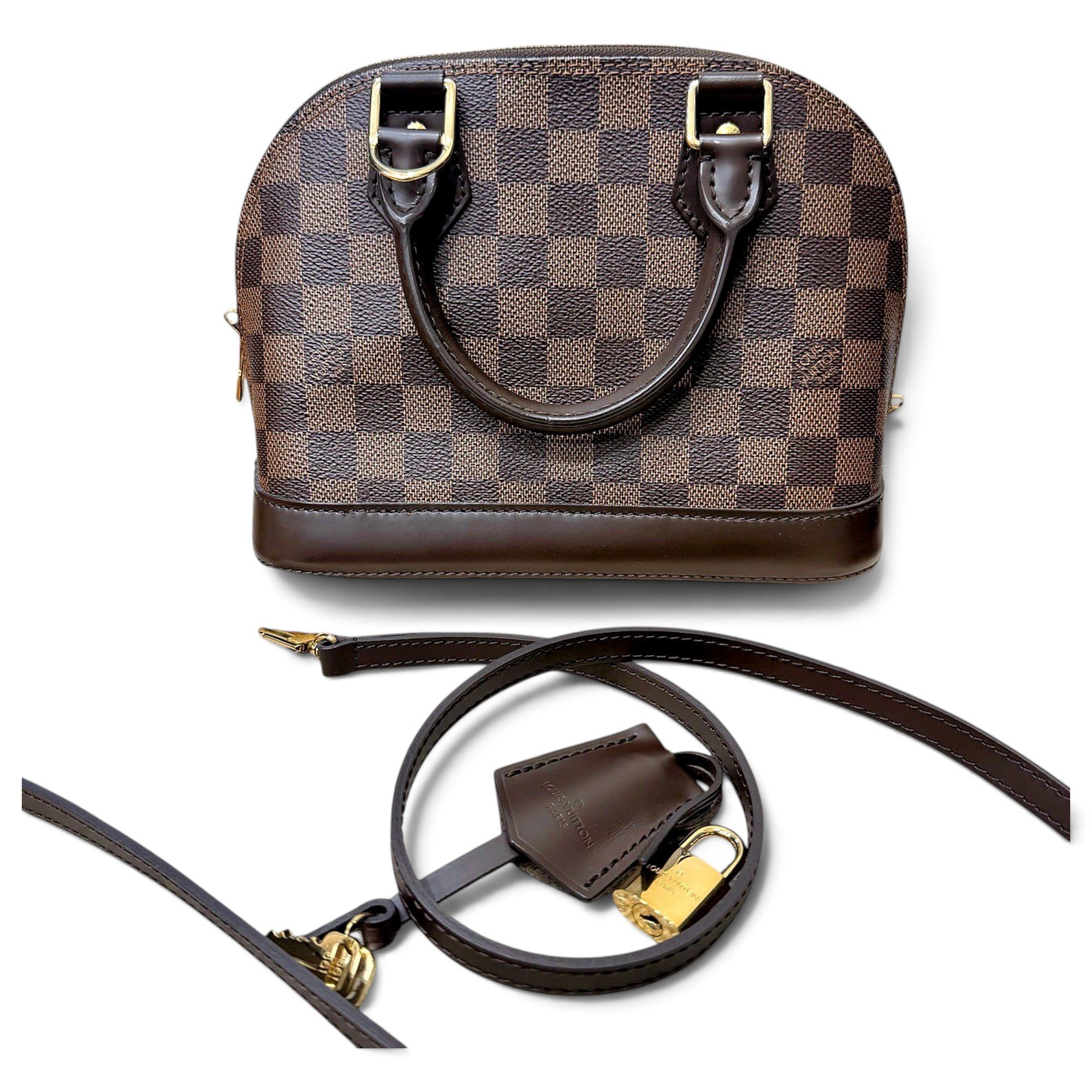 Alma BB leather handbag
