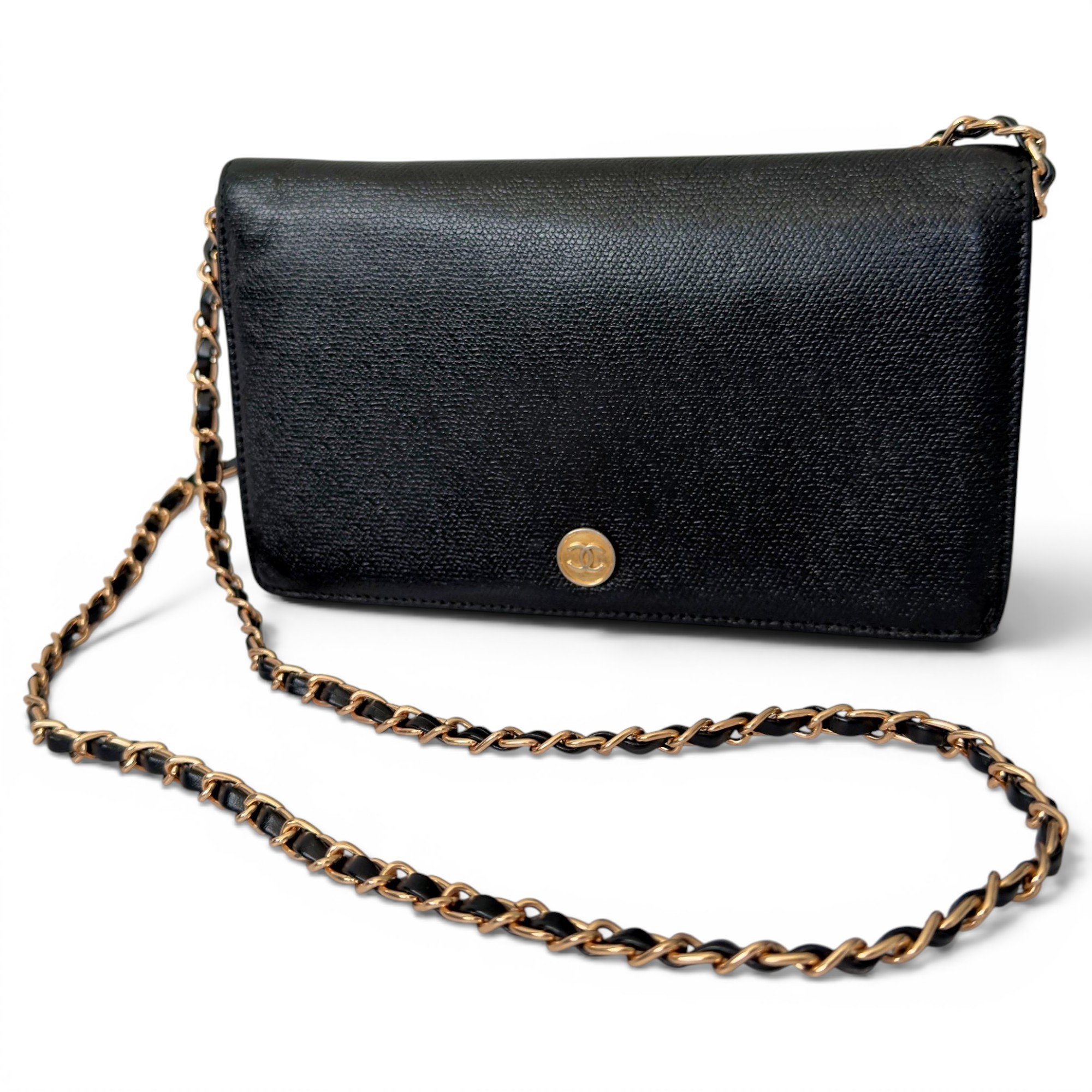 Wallet On Chain Timeless/Classique leather crossbody bag