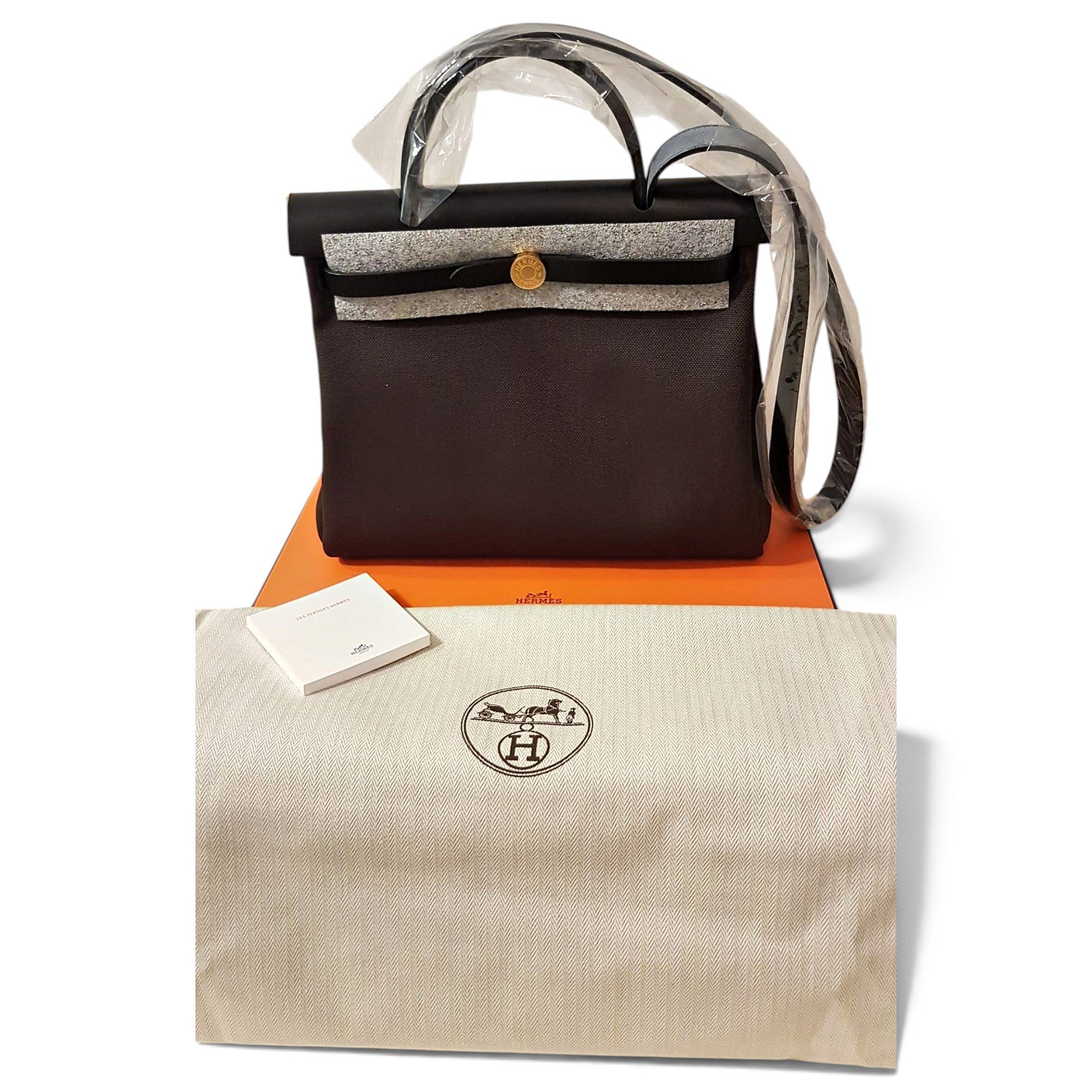 Herbag leather handbag