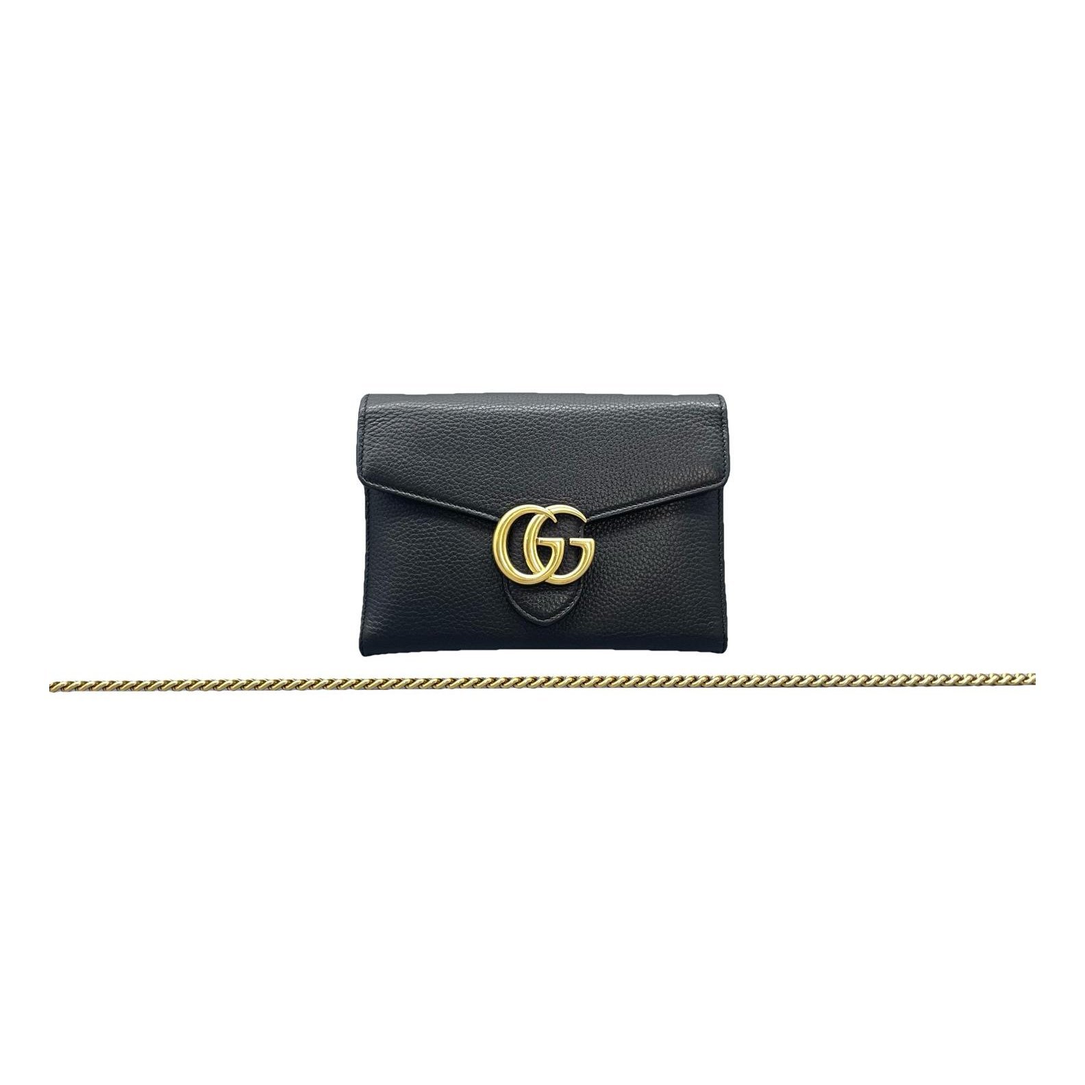 GG Marmont Chain leather handbag