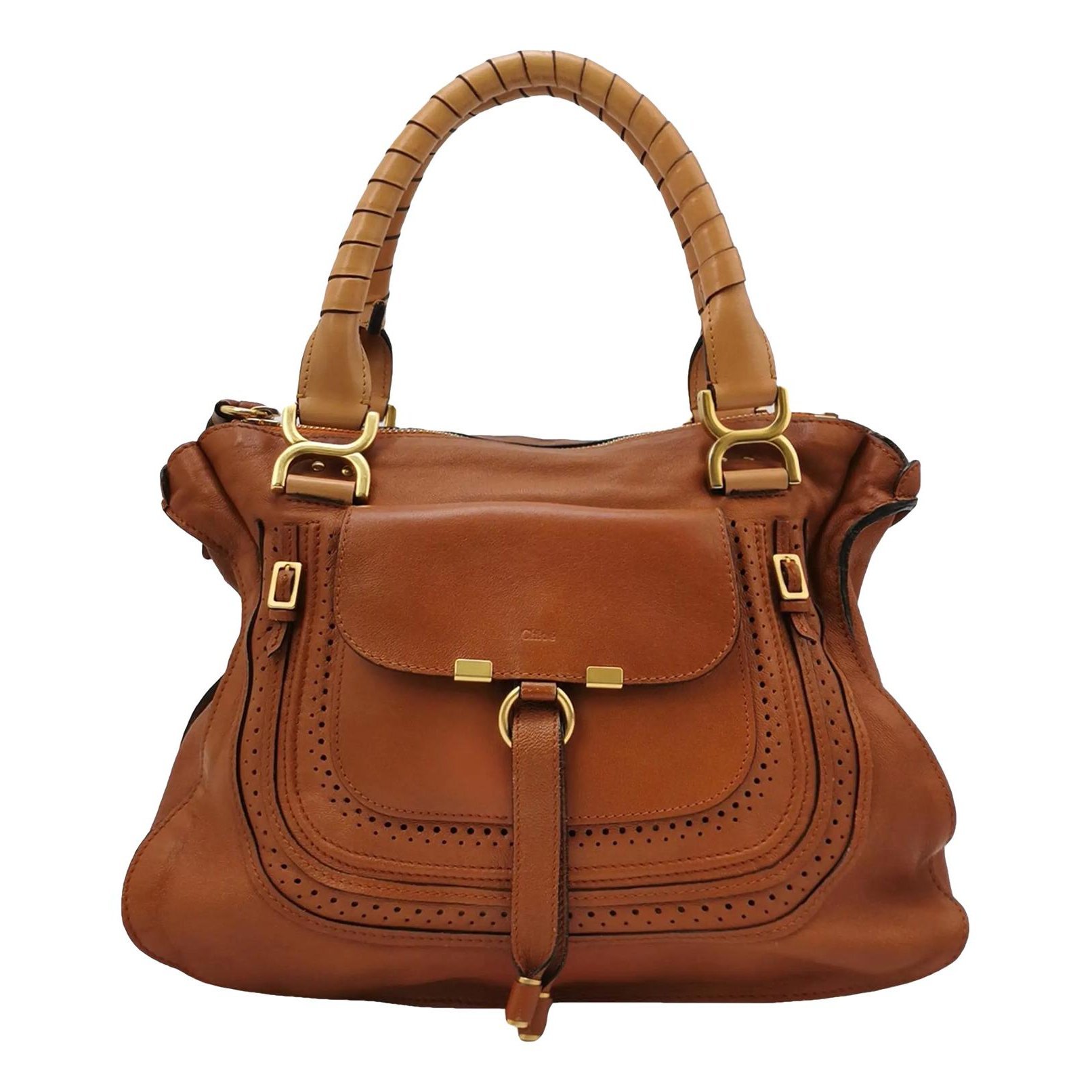 Marcie leather handbag