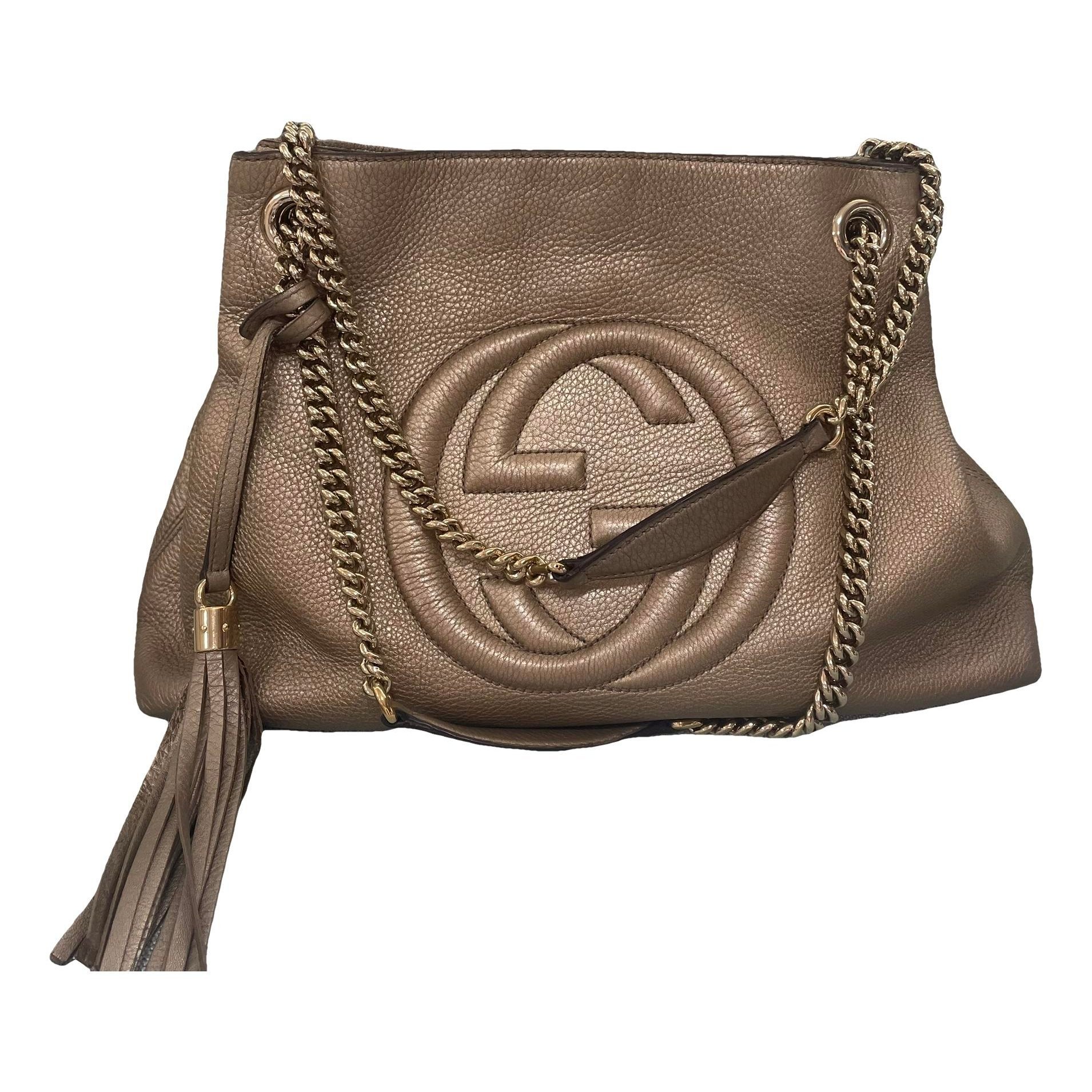 Soho leather tote