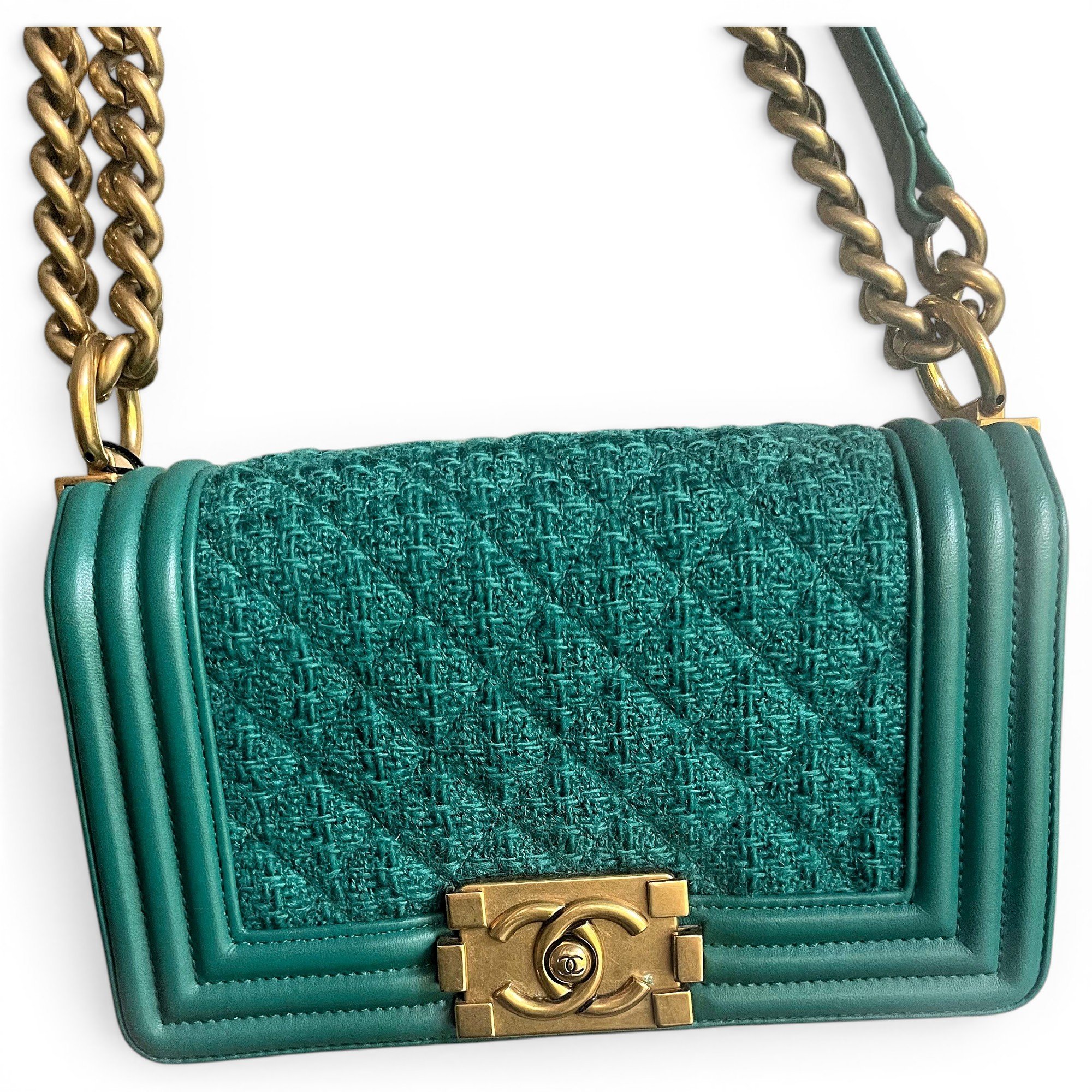 Boy leather handbag