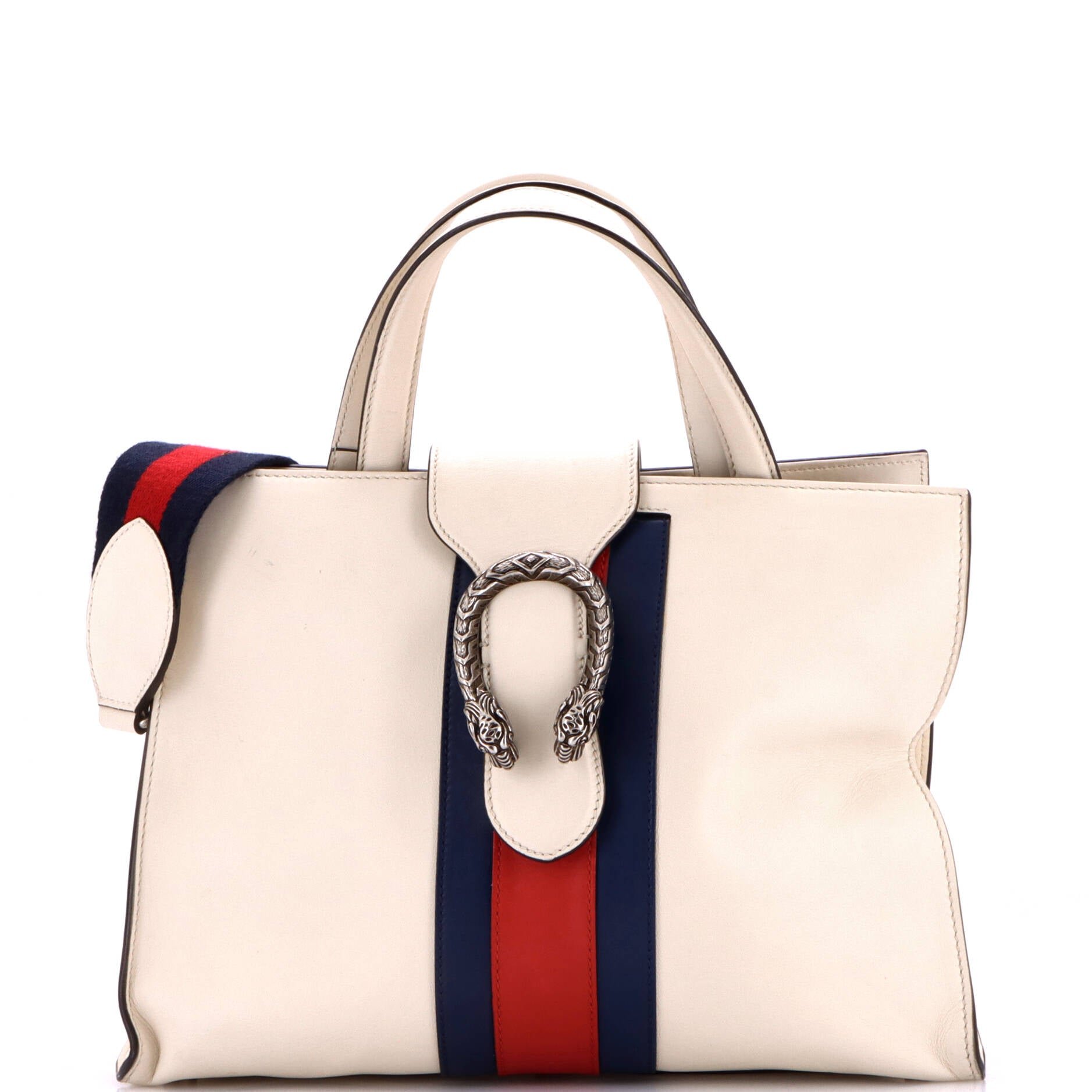 Web Dionysus Top Handle Bag Leather Medium