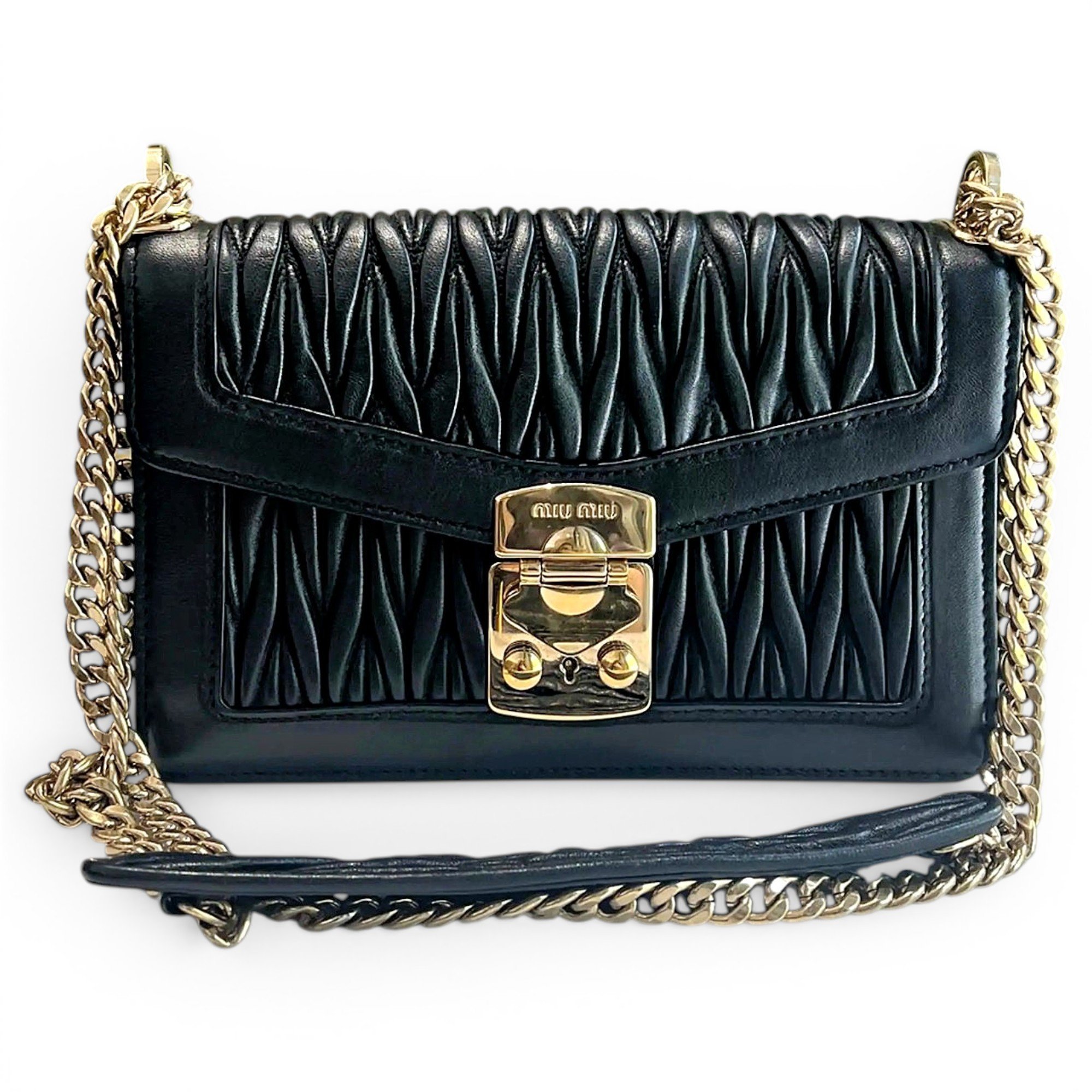 Leather crossbody bag