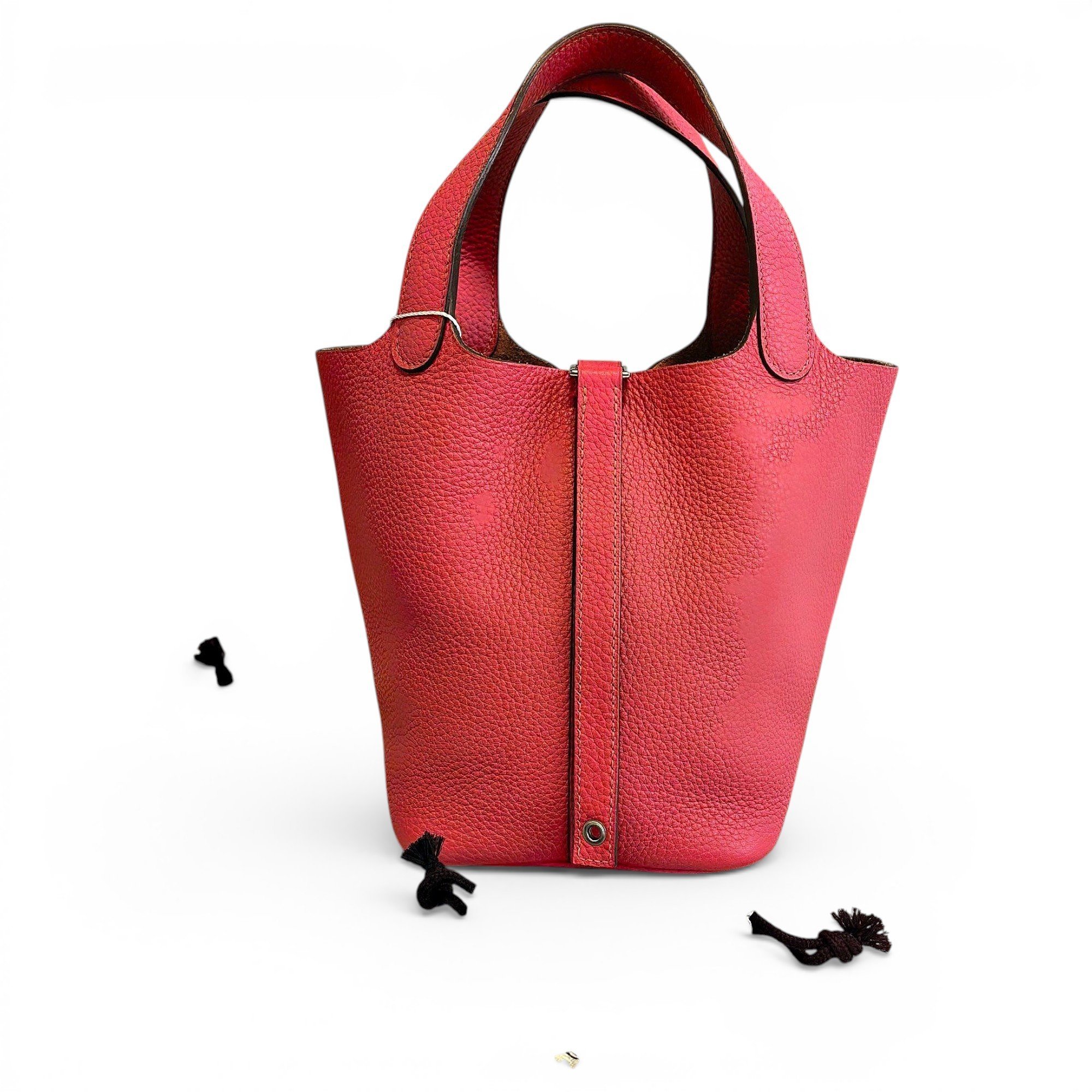 Picotin leather handbag