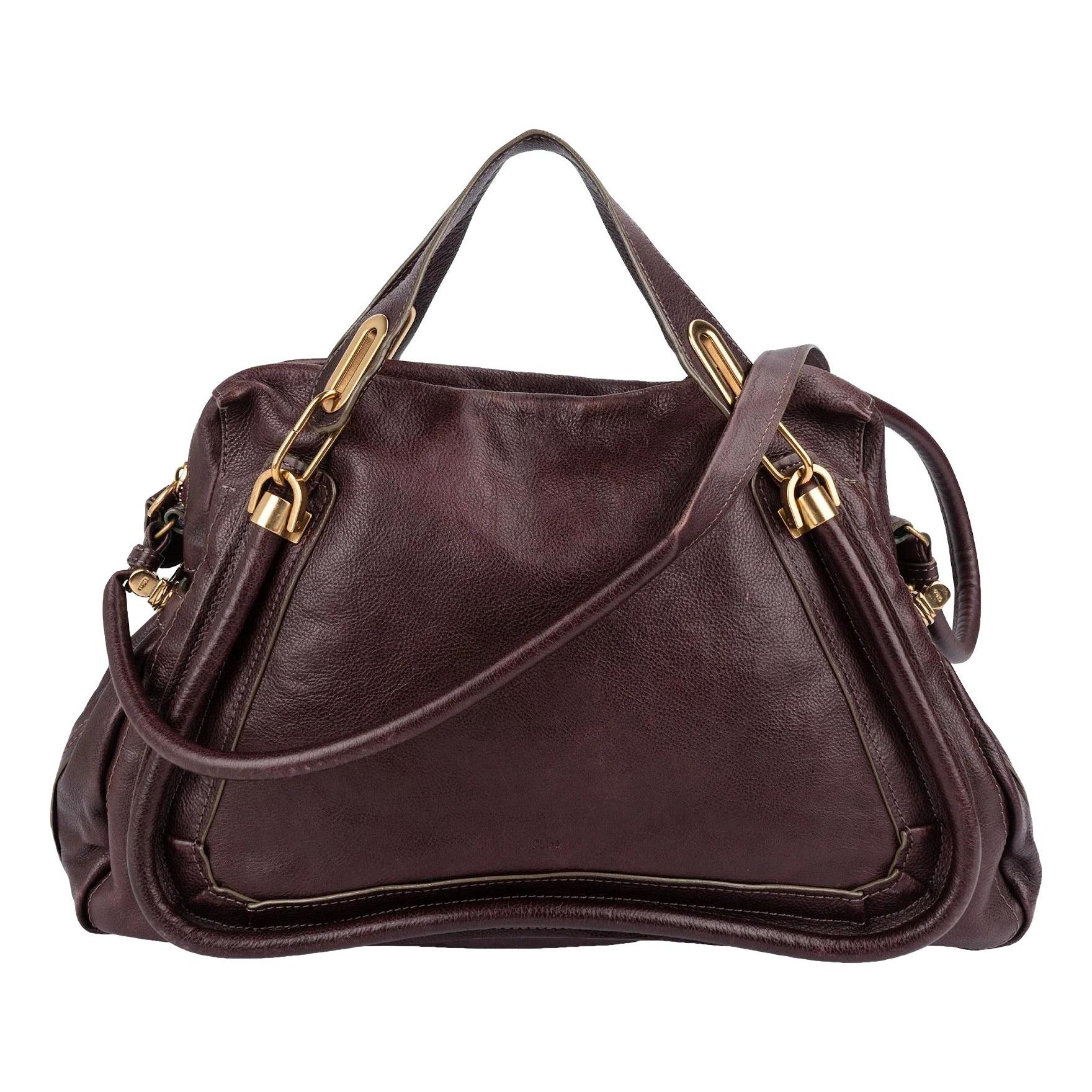 Paraty leather handbag