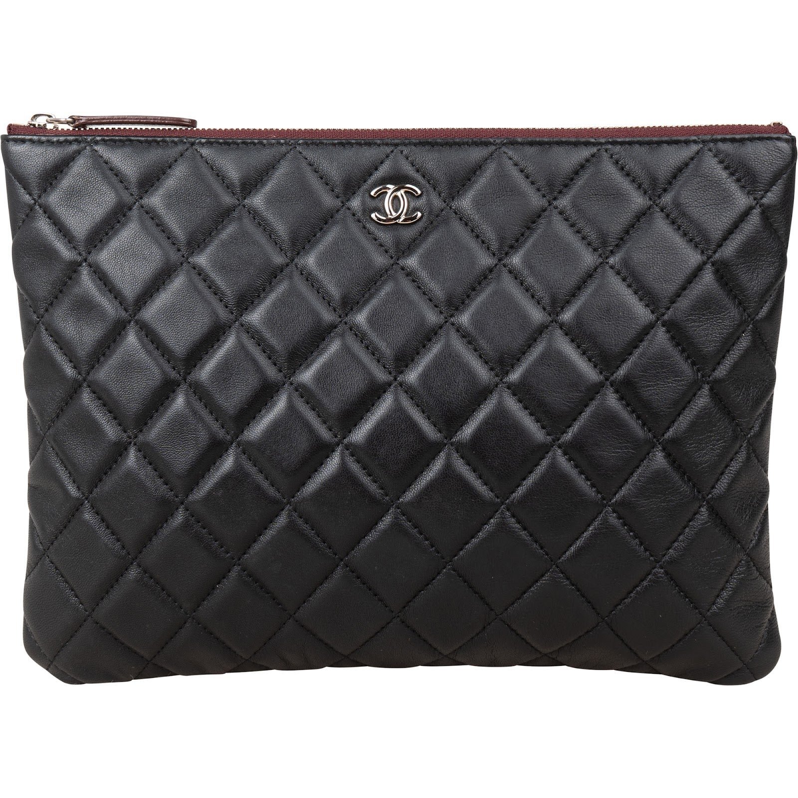 Timeless/Classique leather clutch bag