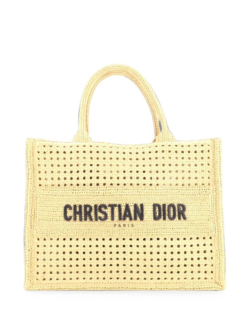 Dior Book Raffia Medium tote bag