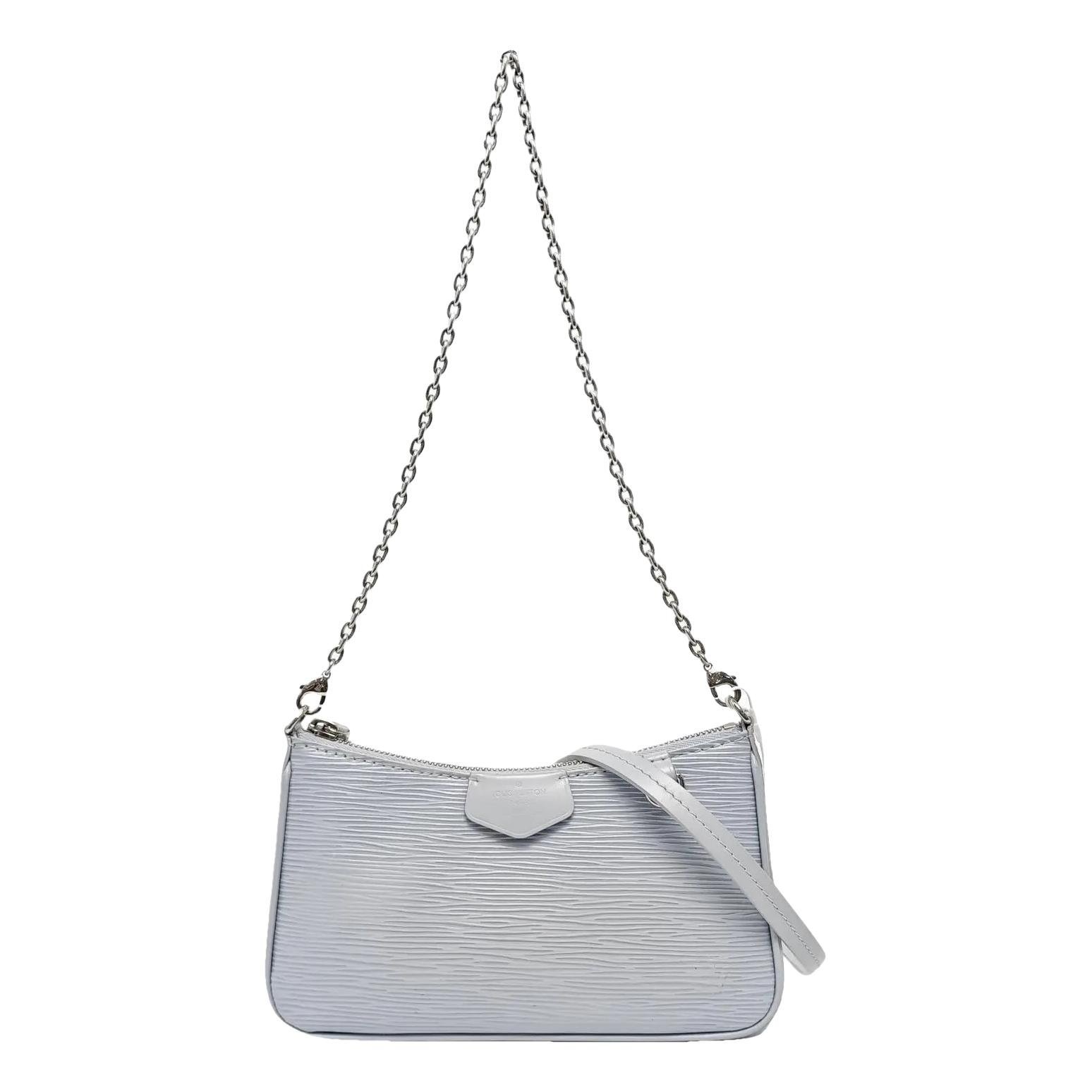 Easy Pouch On Strap leather handbag