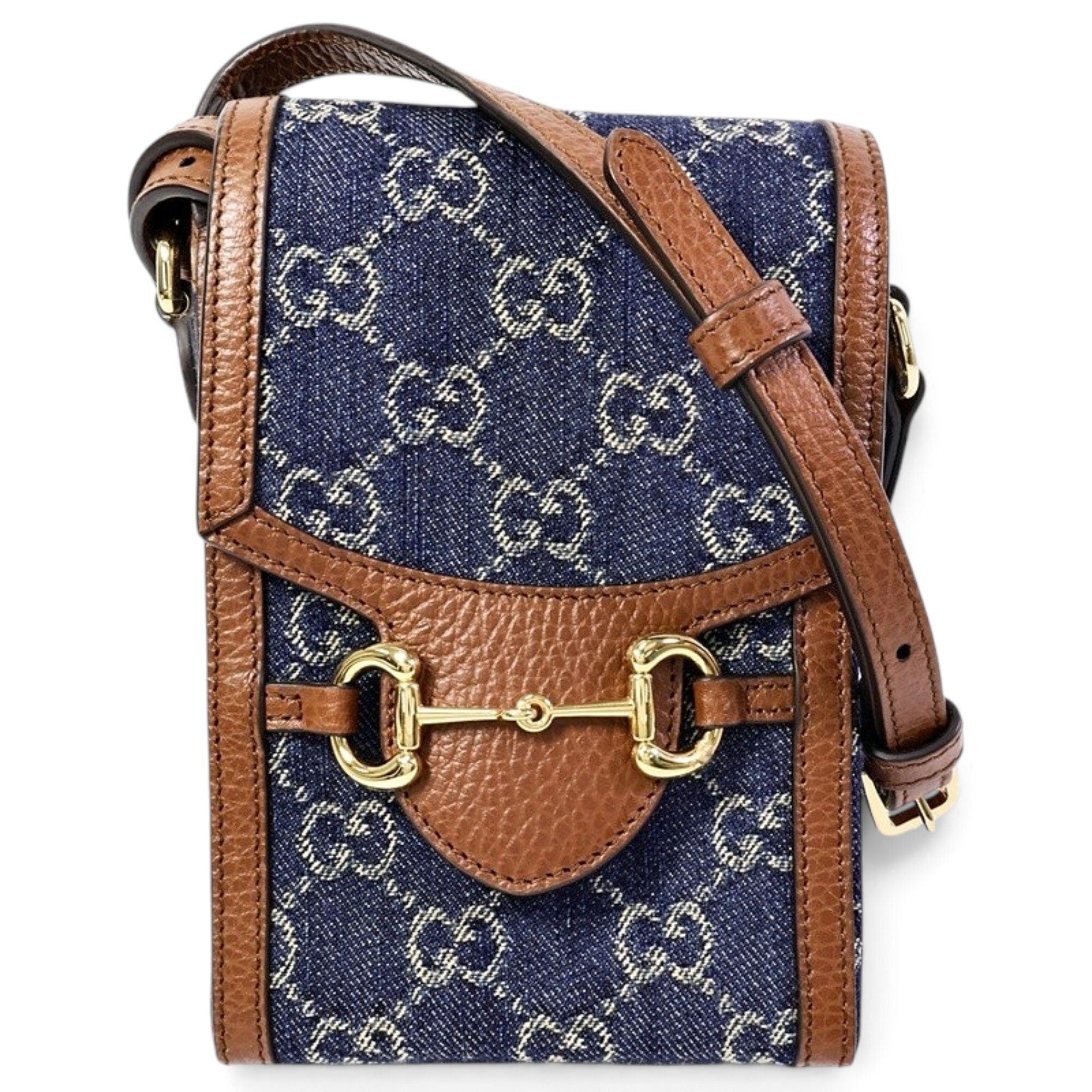 Horsebit 1955 leather crossbody bag
