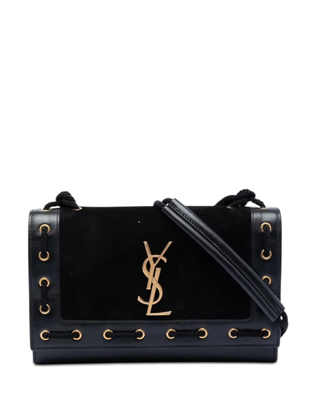 2017 Medium Suede Rope Stitch Kate crossbody bag