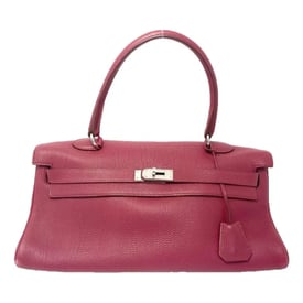 Hermes Birkin Handbag Ruby Togo Leather