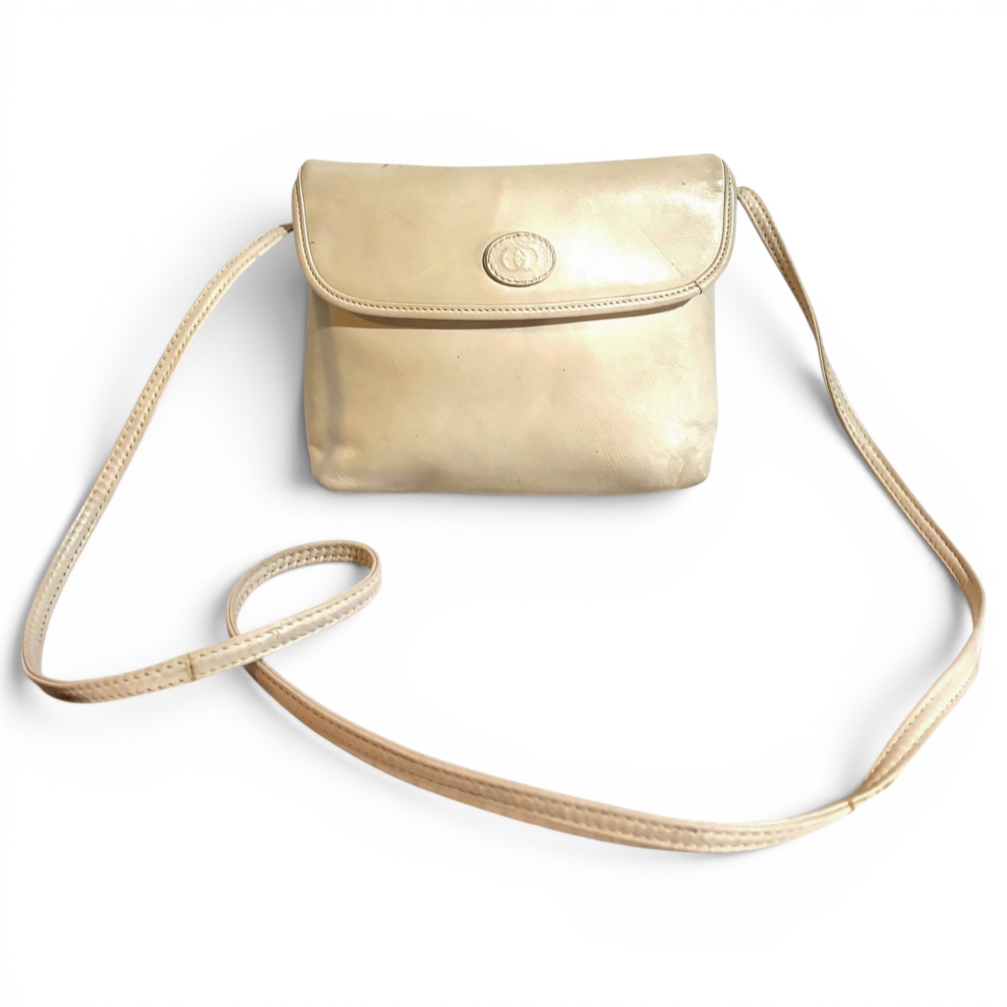Leather crossbody bag