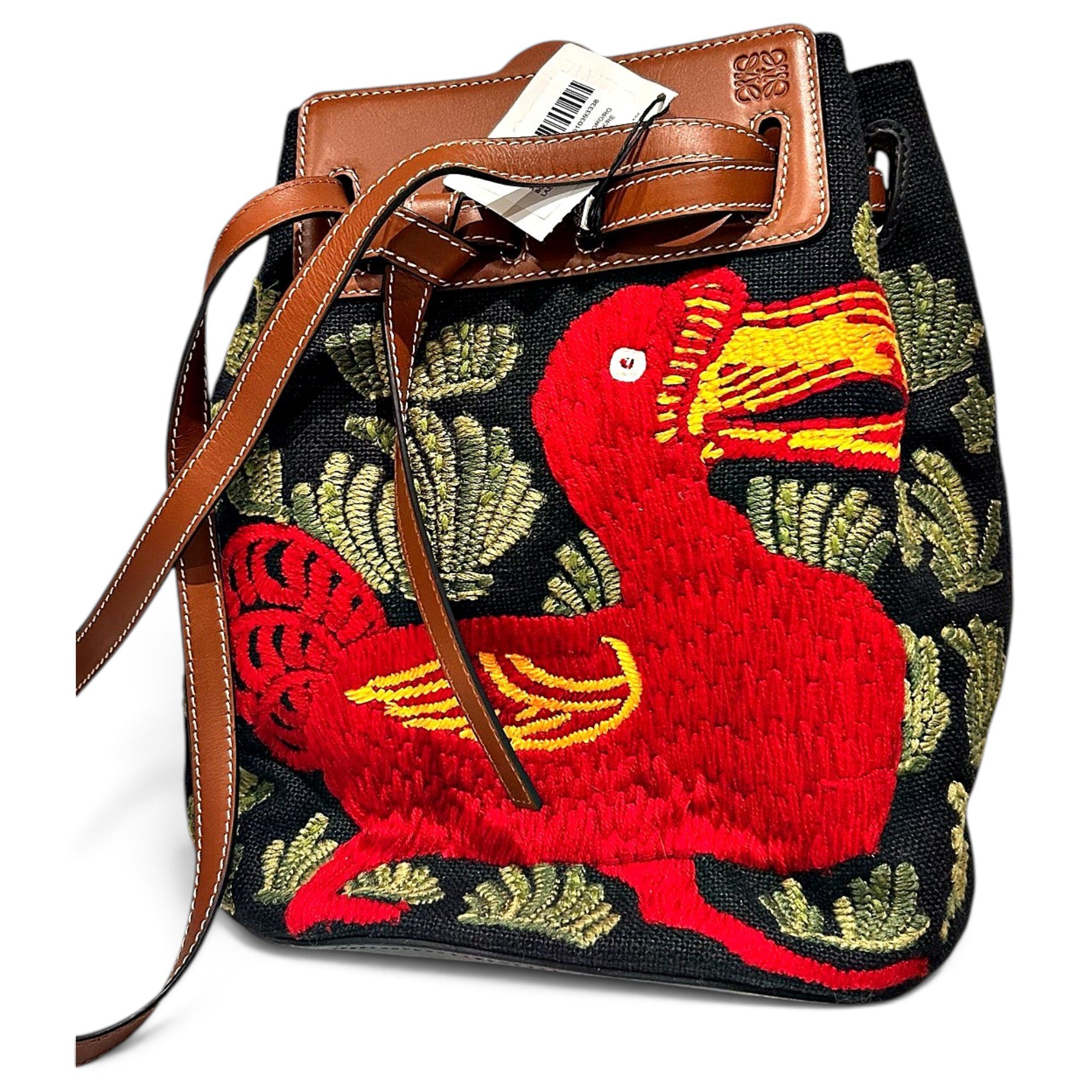 Leather crossbody bag