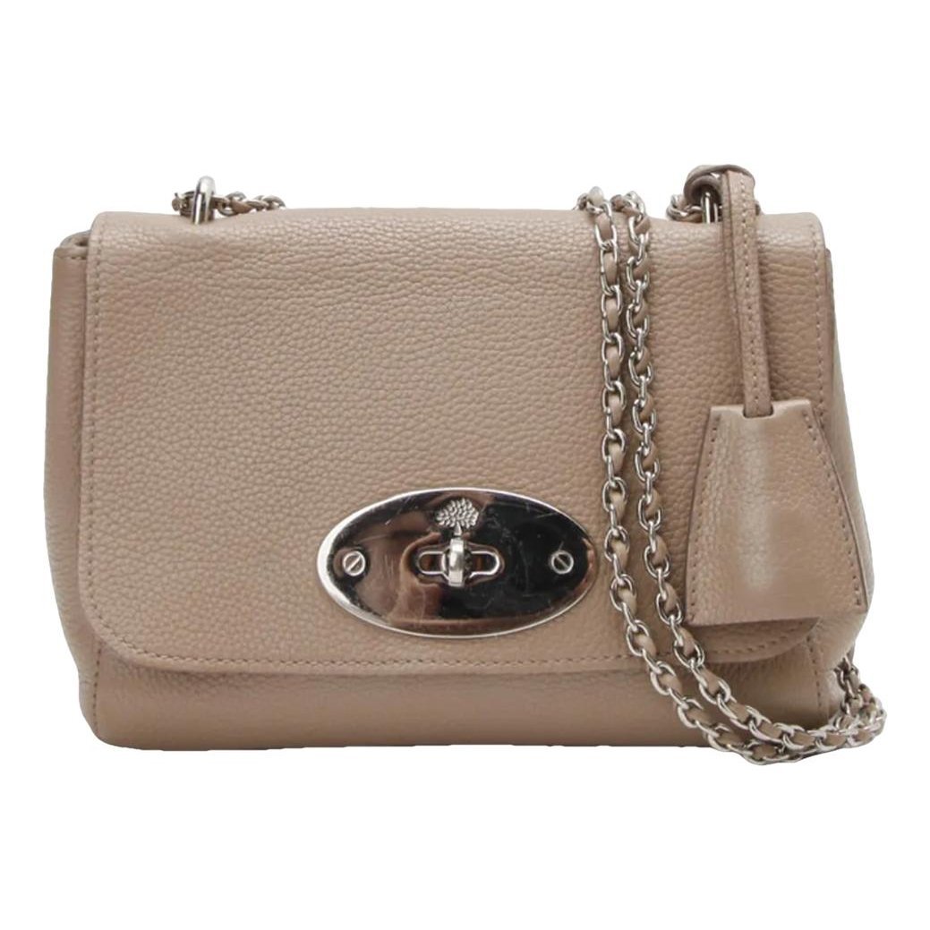 Lily leather handbag
