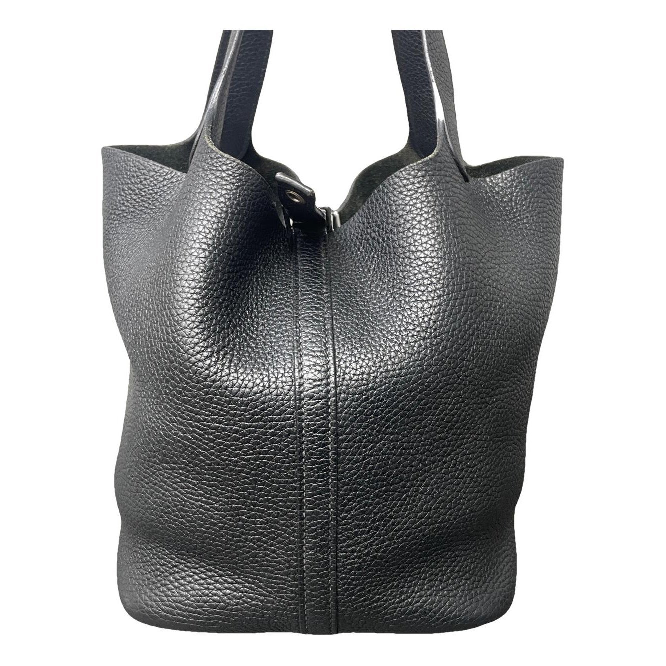 Picotin leather handbag