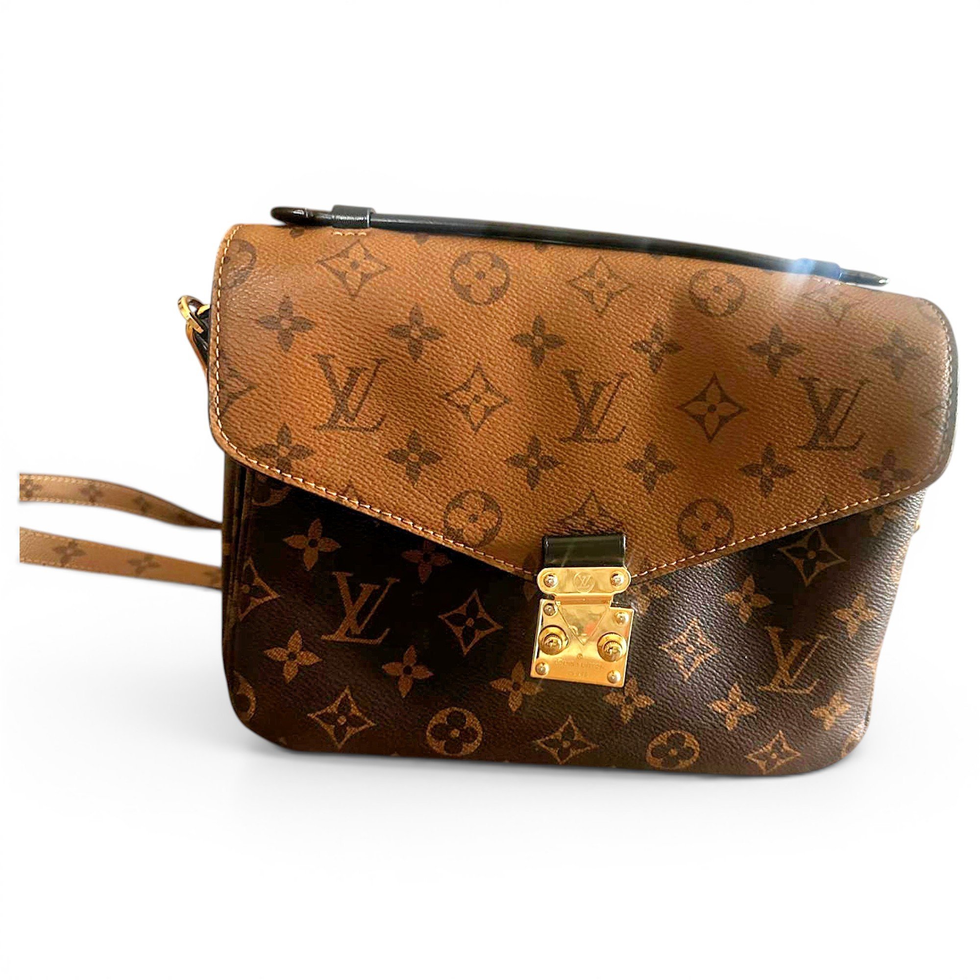 Metis leather crossbody bag
