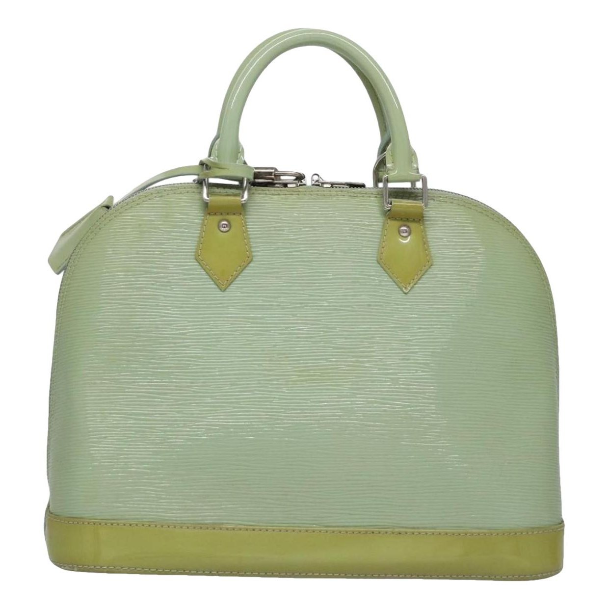 Patent leather handbag