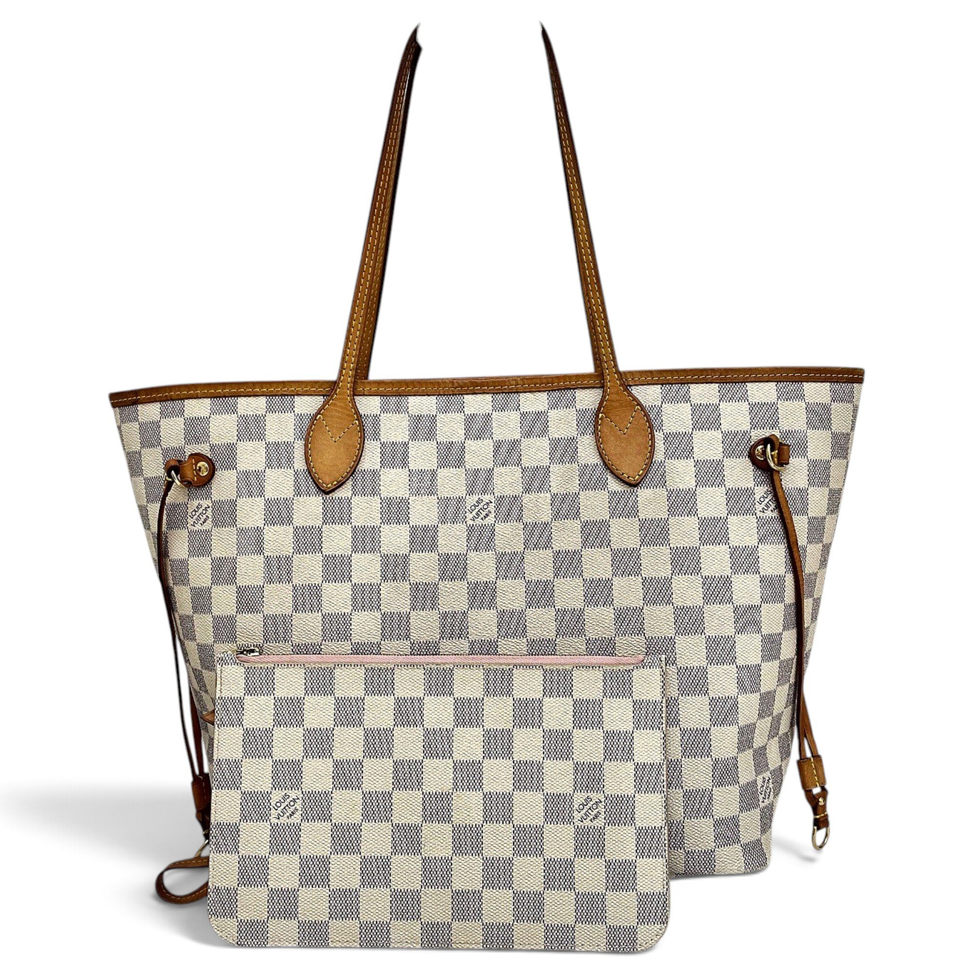 Neverfull leather handbag