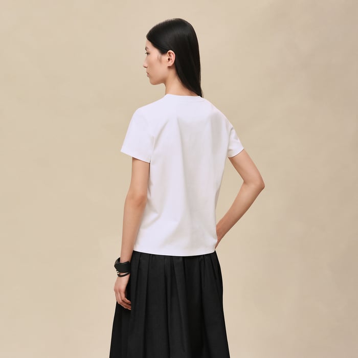 Blanc Printed Straight T-shirt
