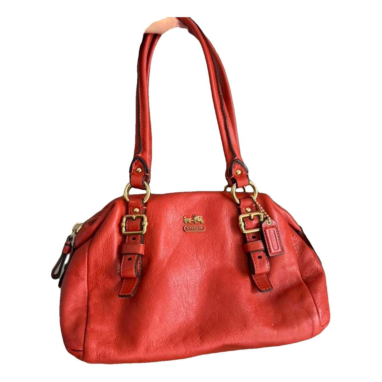 Leather handbag