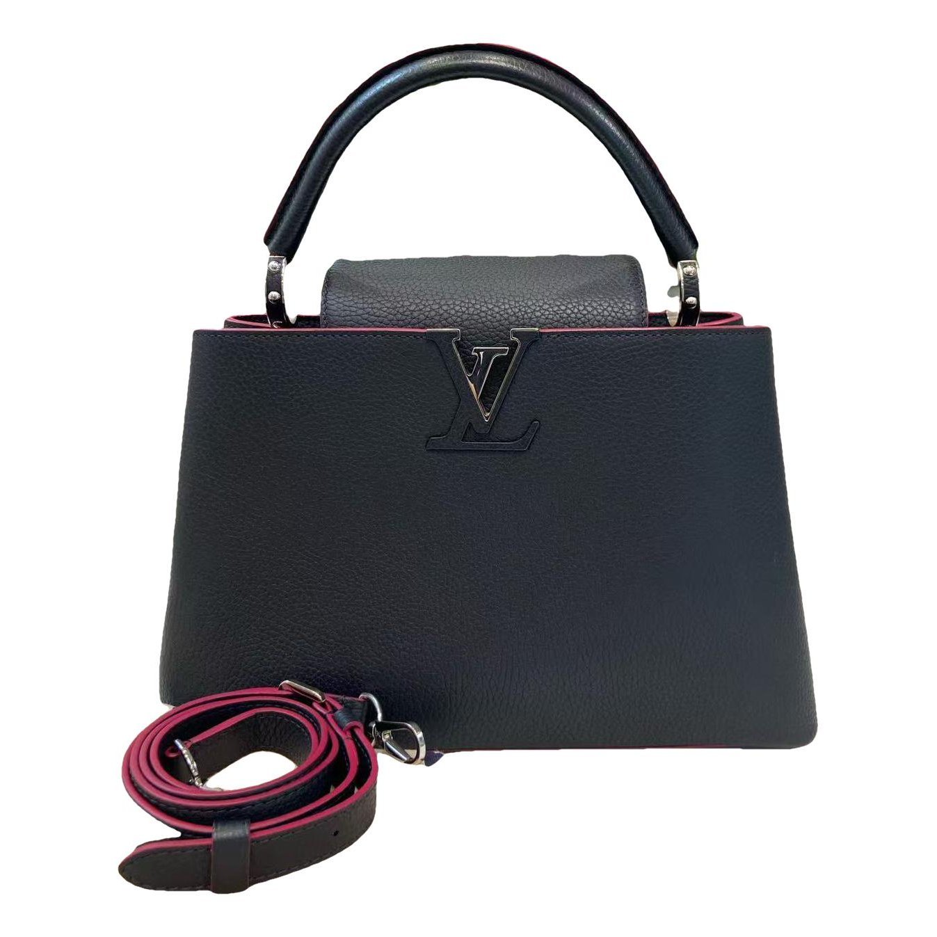 Capucines leather handbag