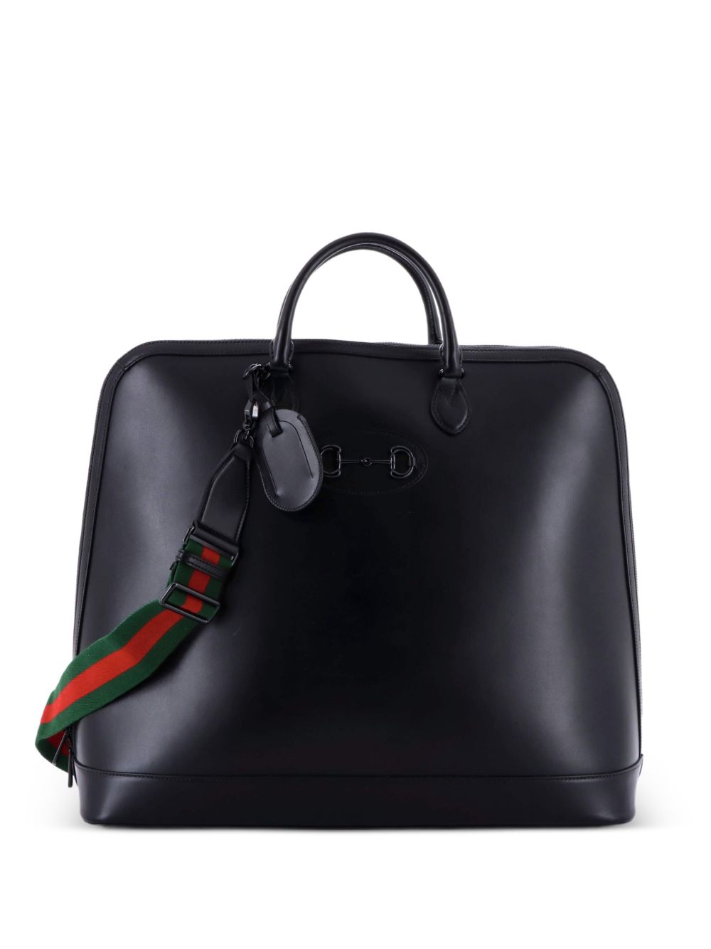 Horsebit 1955 Web Duffle Bag Leather Large travel bag