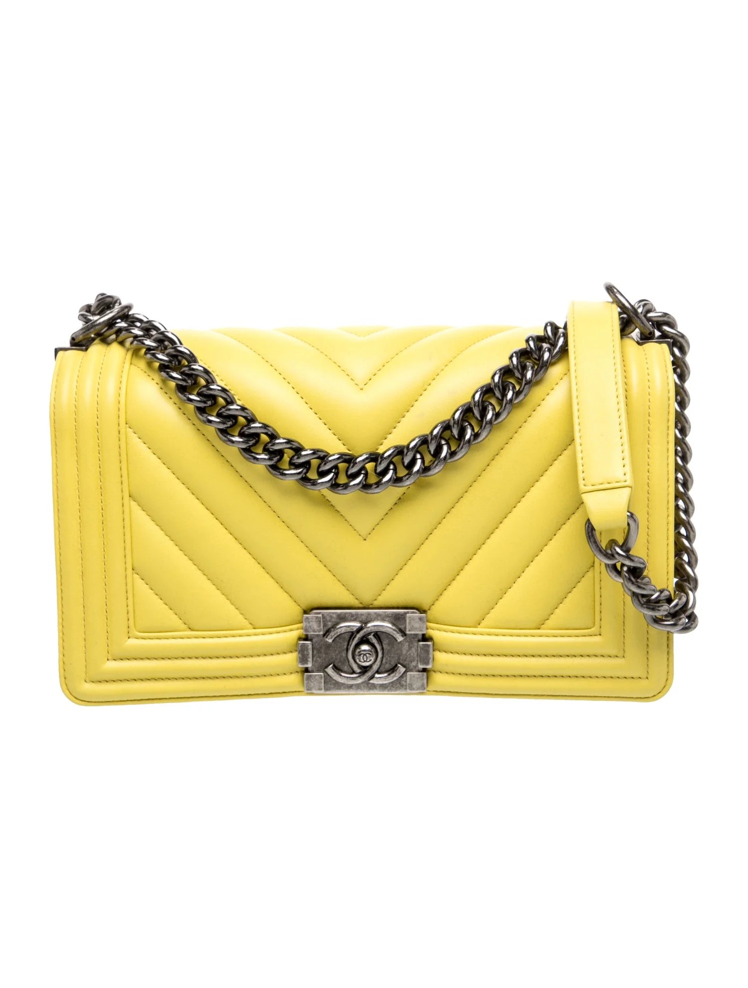 Medium Chevron Boy Bag