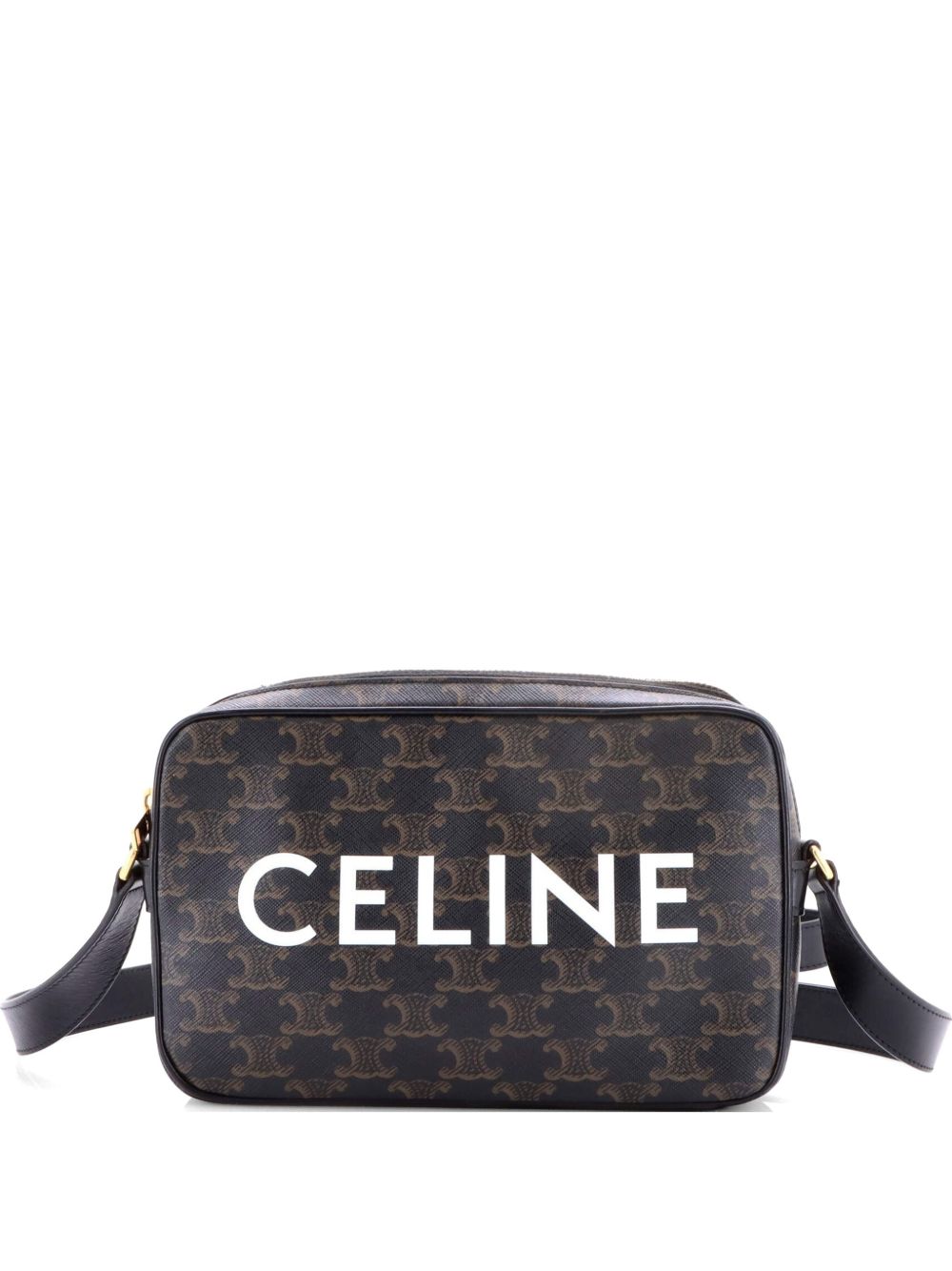 Logo Messenger Bag Triomphe Coated Canvas Medium crossbody bag