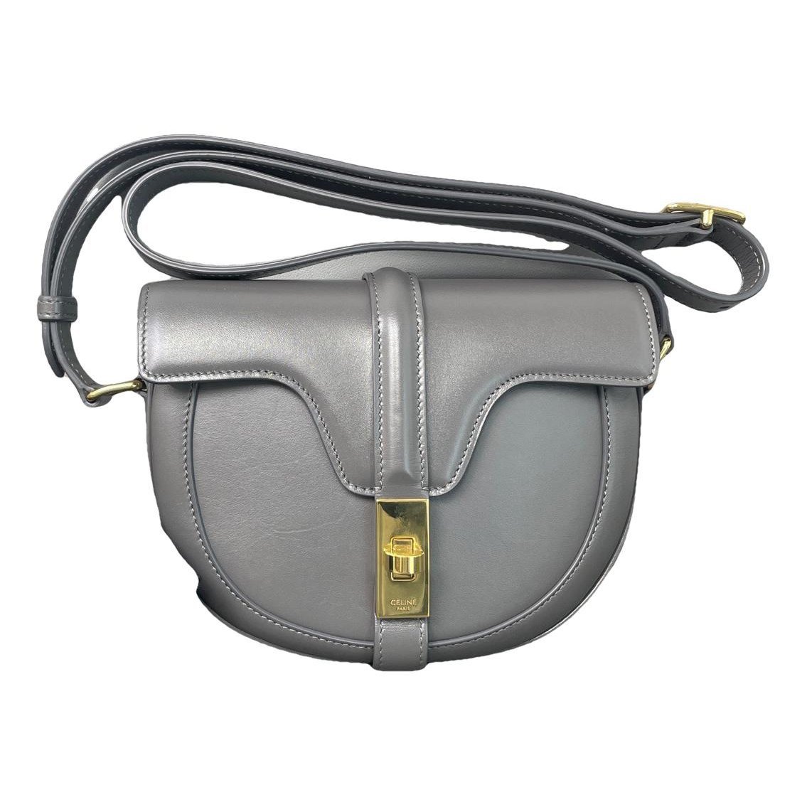 SAC 16 BESACE leather handbag