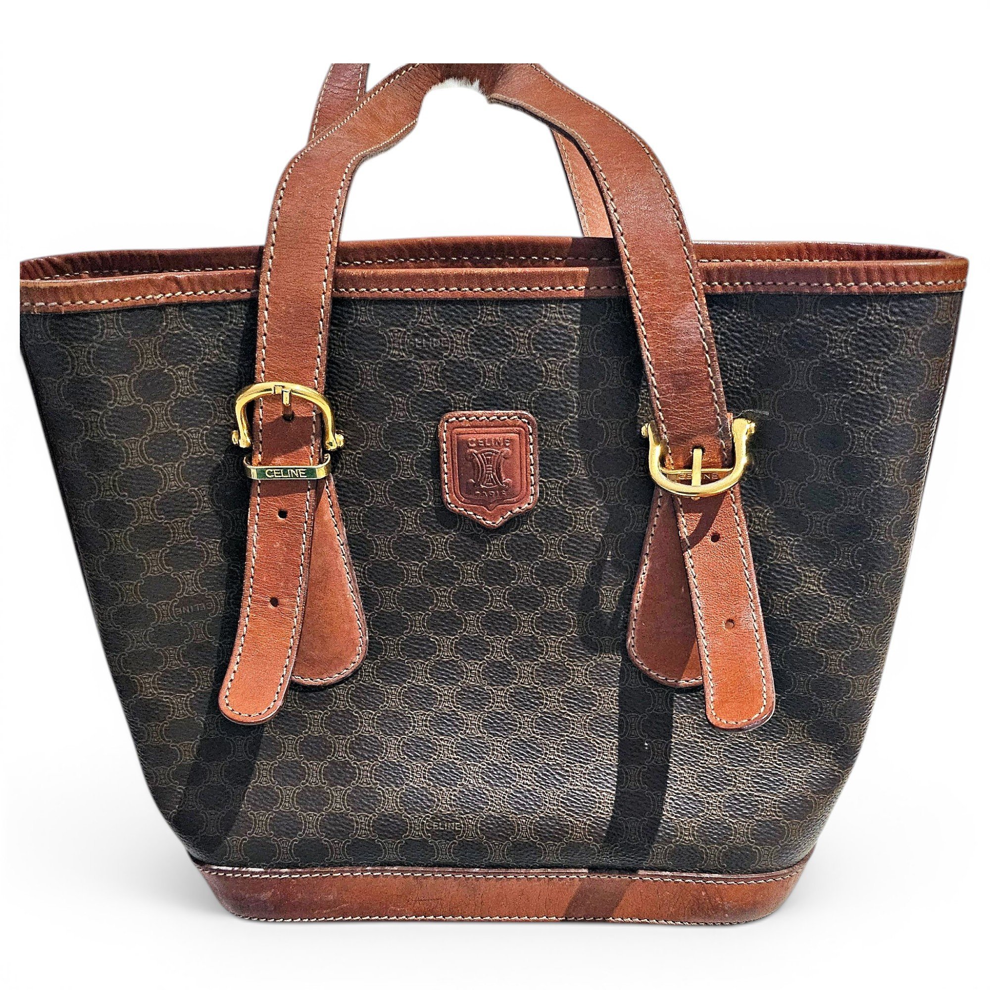 SAC SEAU leather handbag