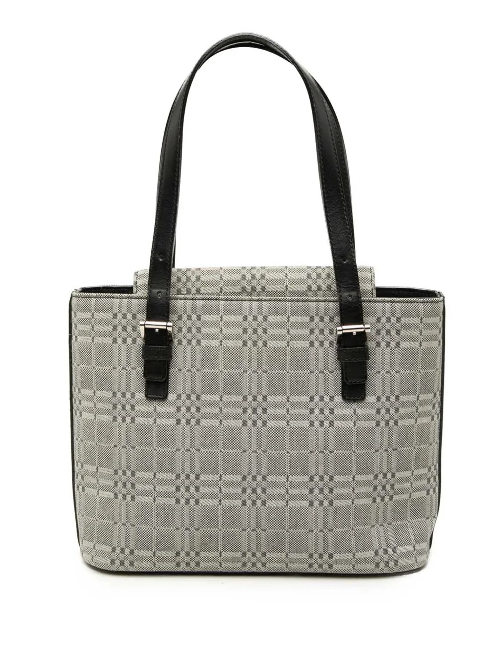 2000-2017 Tonal Check Canvas tote bag