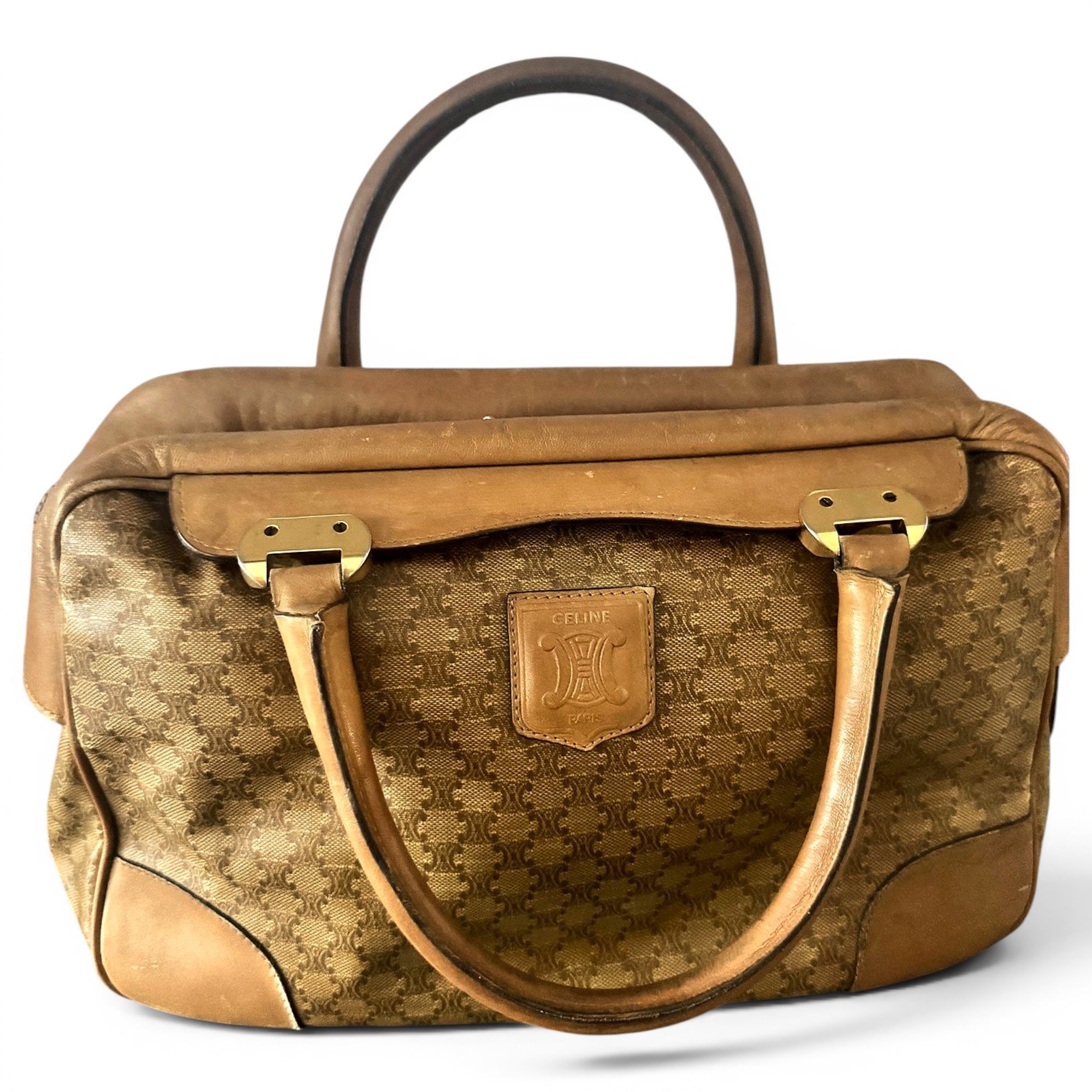 Leather handbag