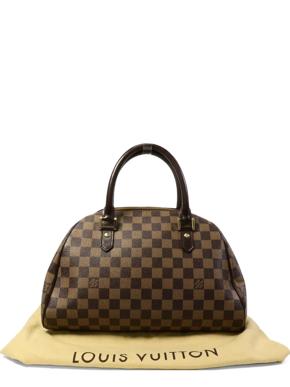 MM Ribera Damier Ebene canvas tote bag