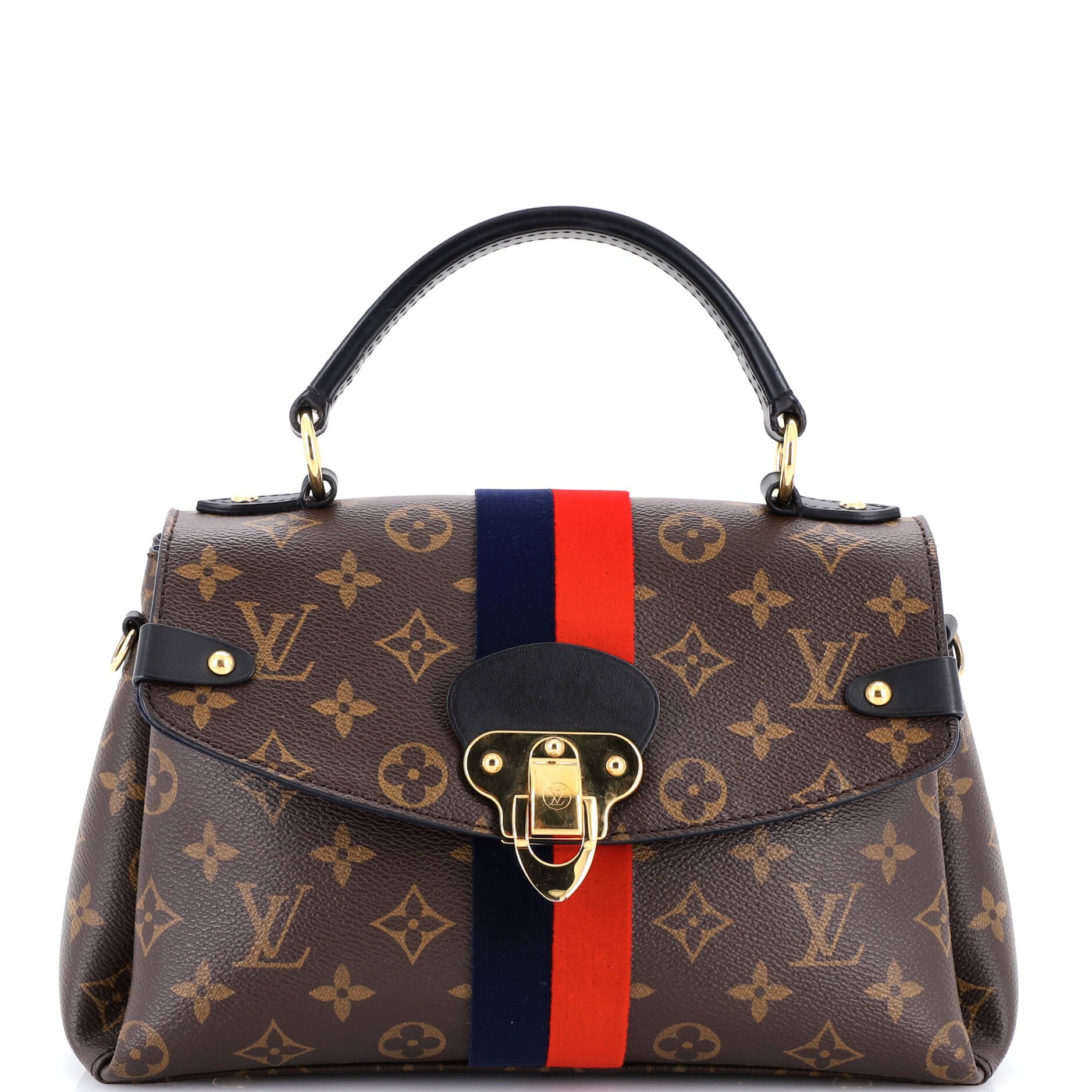 Georges Handbag Monogram Canvas BB