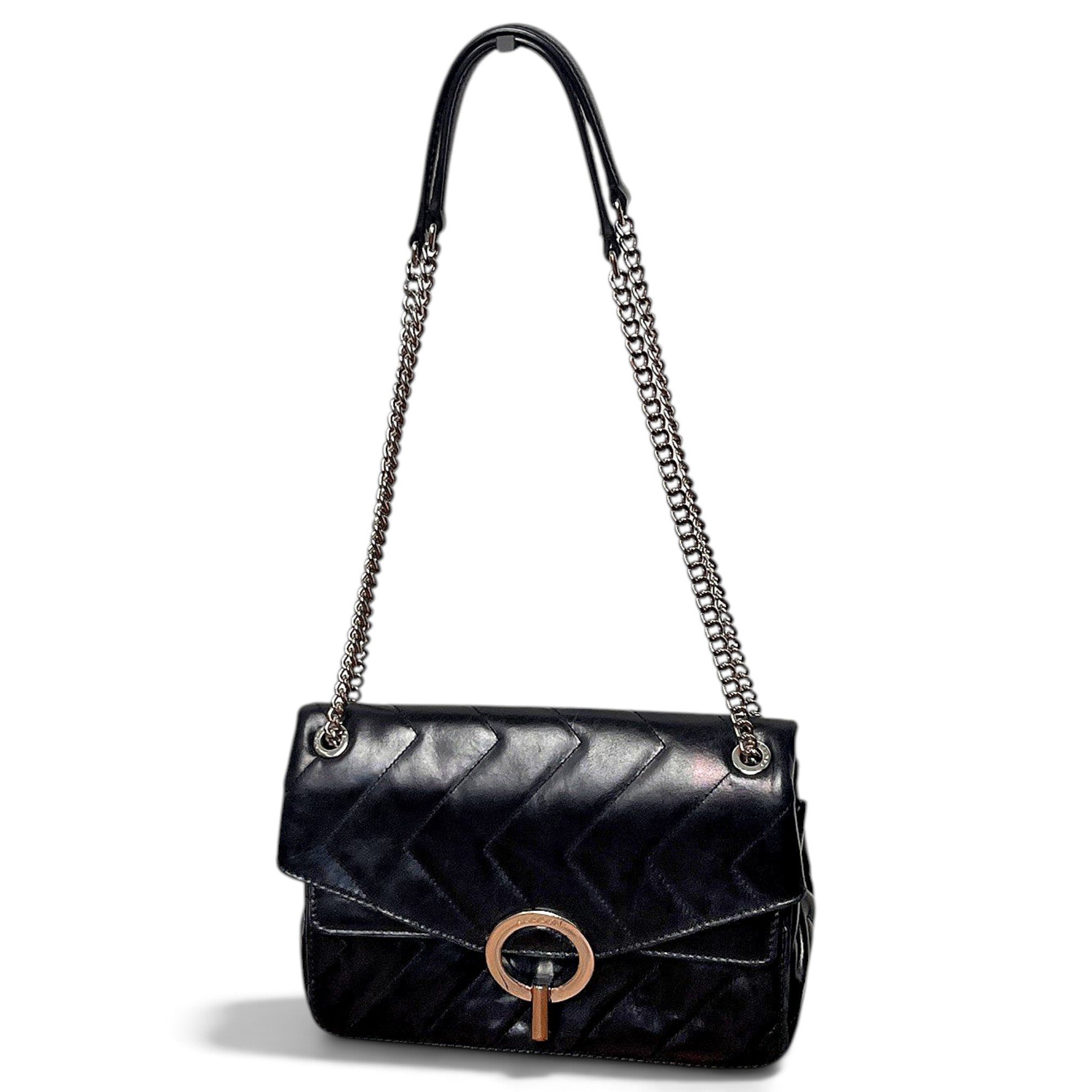 Sandro Yza leather handbag