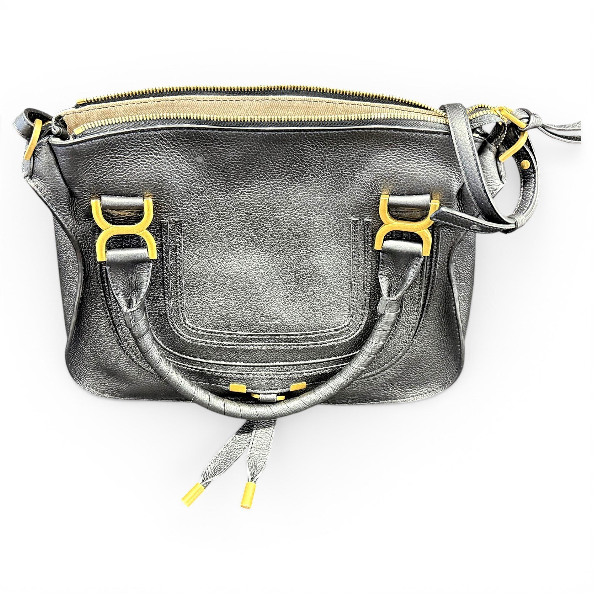 Marcie leather handbag
