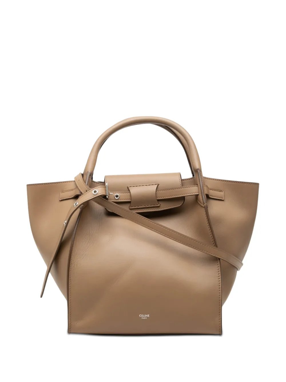 2018 Small Smooth Calfskin Big Bag satchel