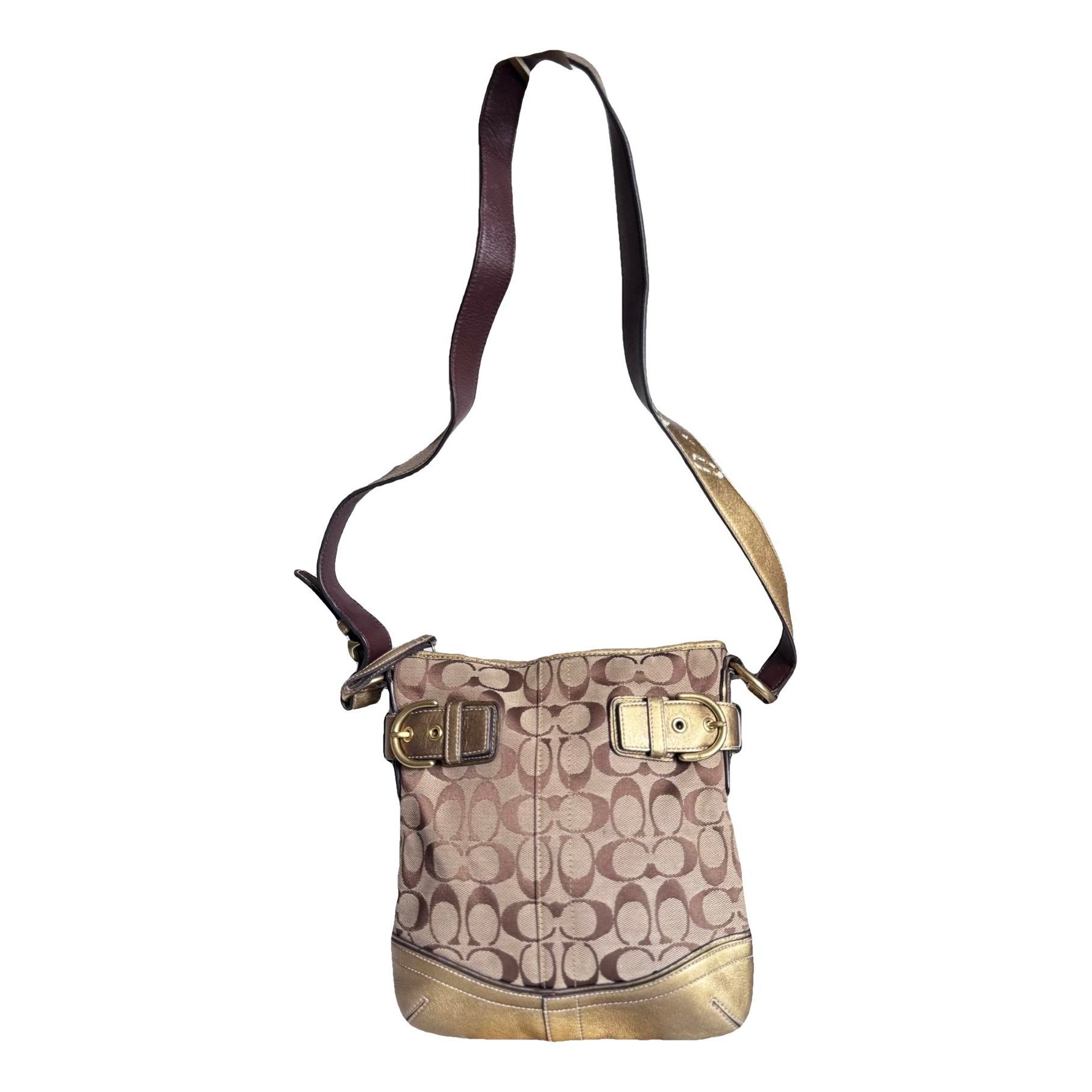 Signature Sufflette cloth handbag