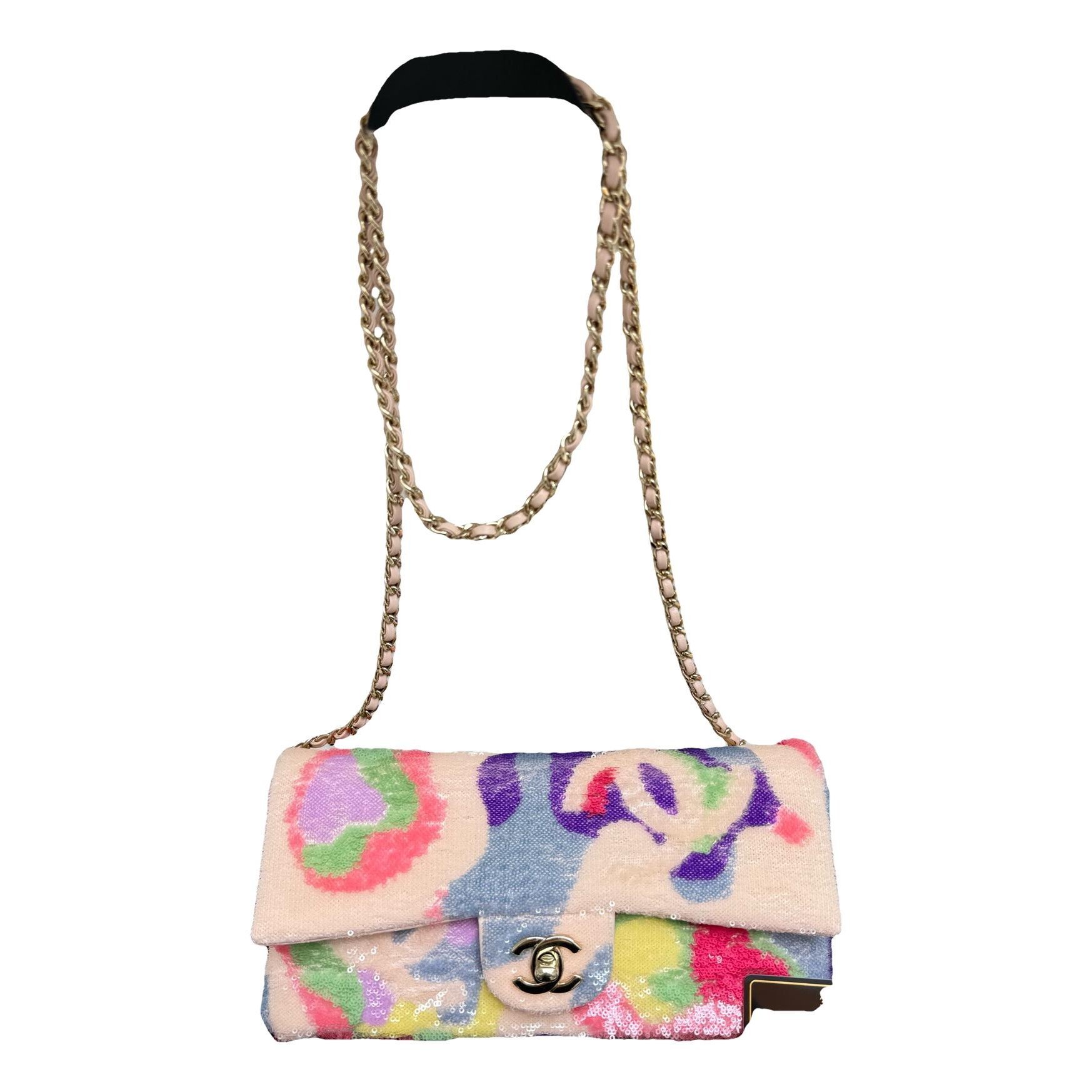 Timeless/Classique glitter crossbody bag