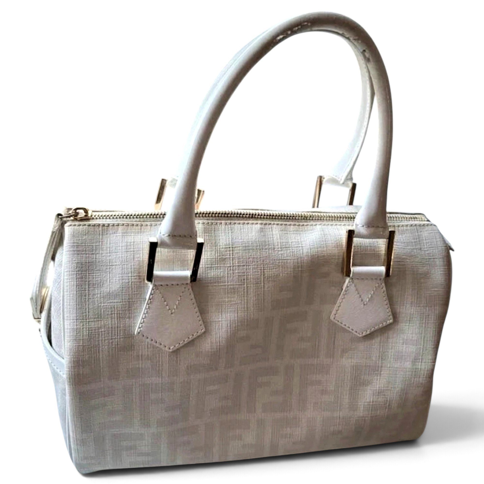 Fendi By The Way leather bowling bag