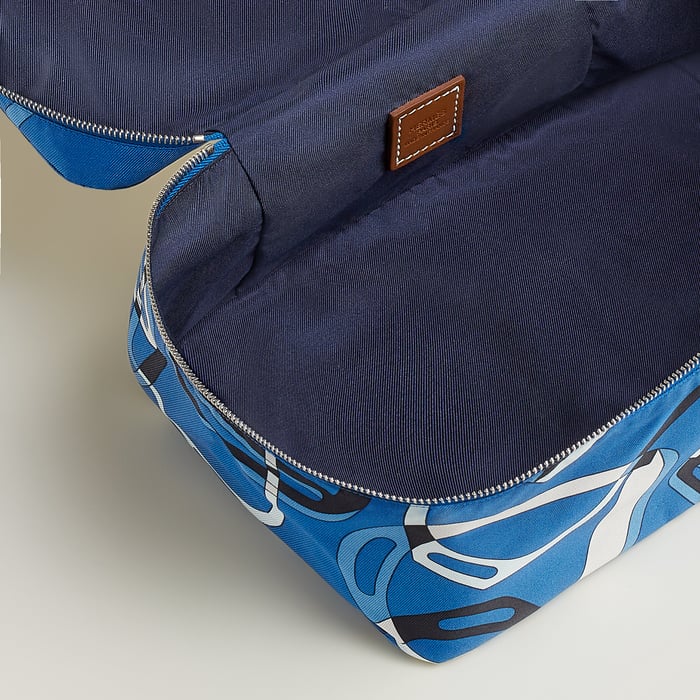 Bleu De France Hermès Travelsilk Mini Travel Cube