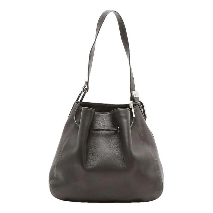 Hobo leather handbag