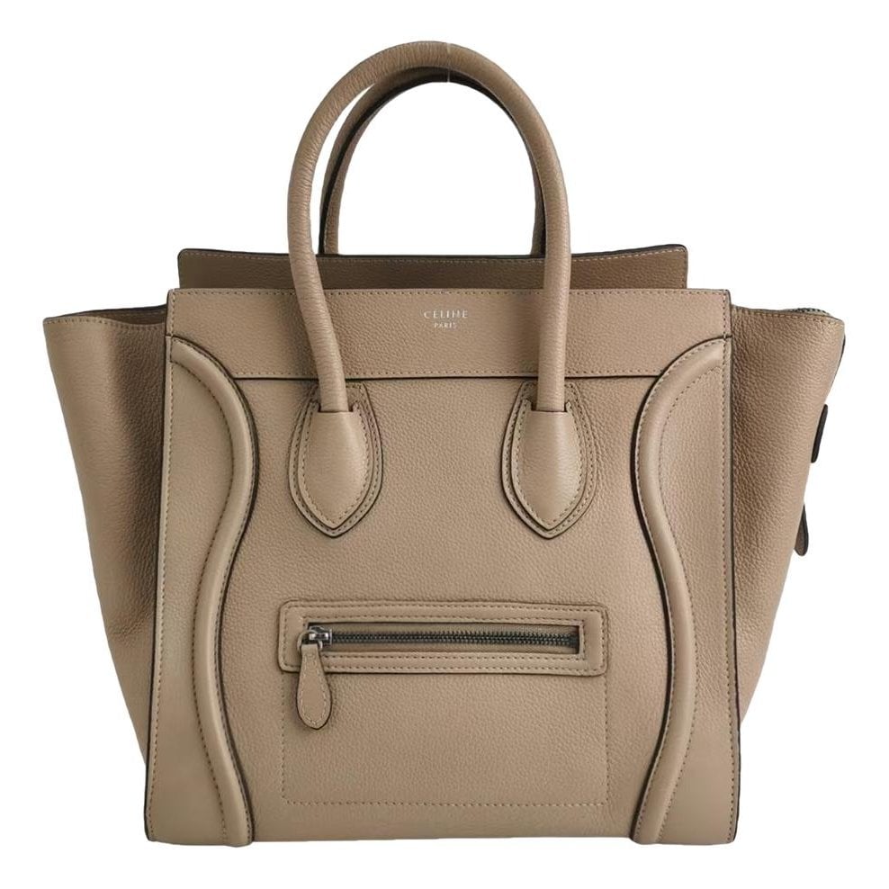 Luggage leather handbag
