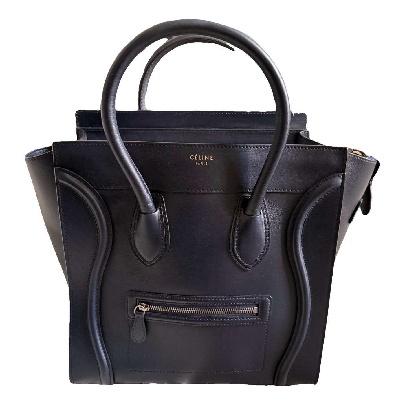 Luggage leather handbag
