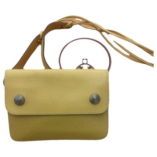Leather mini bag