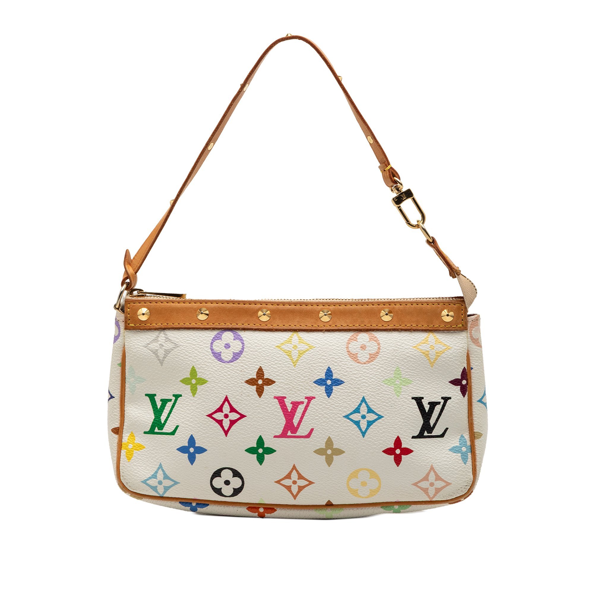 Pochette Accessoire leather handbag